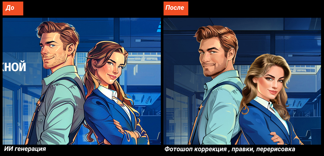 Перерисовываю за ИИ — Изображение №4 — Интерфейсы на Dprofile