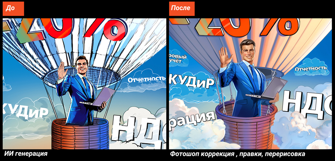 Перерисовываю за ИИ — Изображение №6 — Интерфейсы на Dprofile