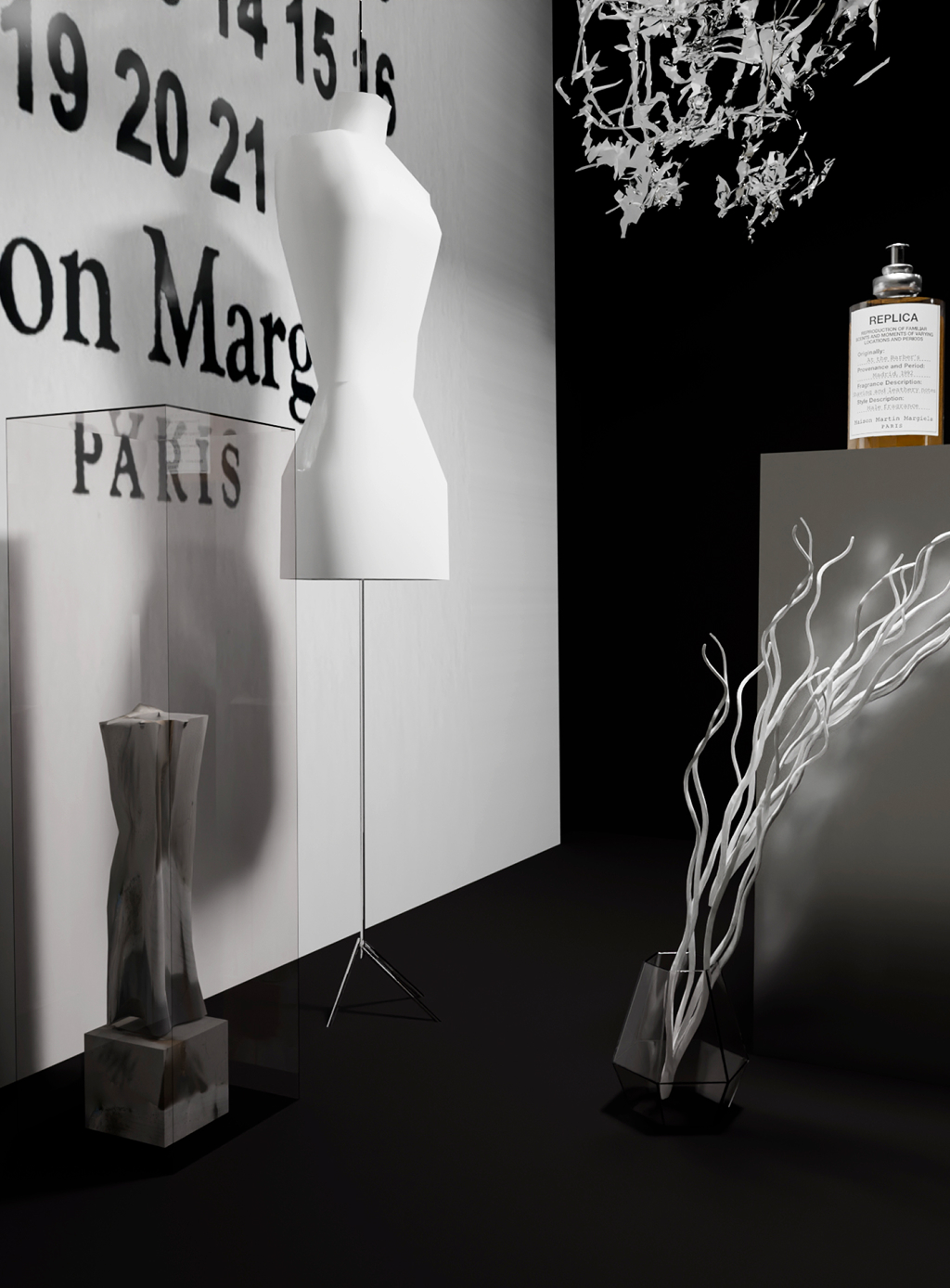 3Д витрина для парфюмерной линии Replica Maison Margiela — Изображение №4 — 3D на Dprofile