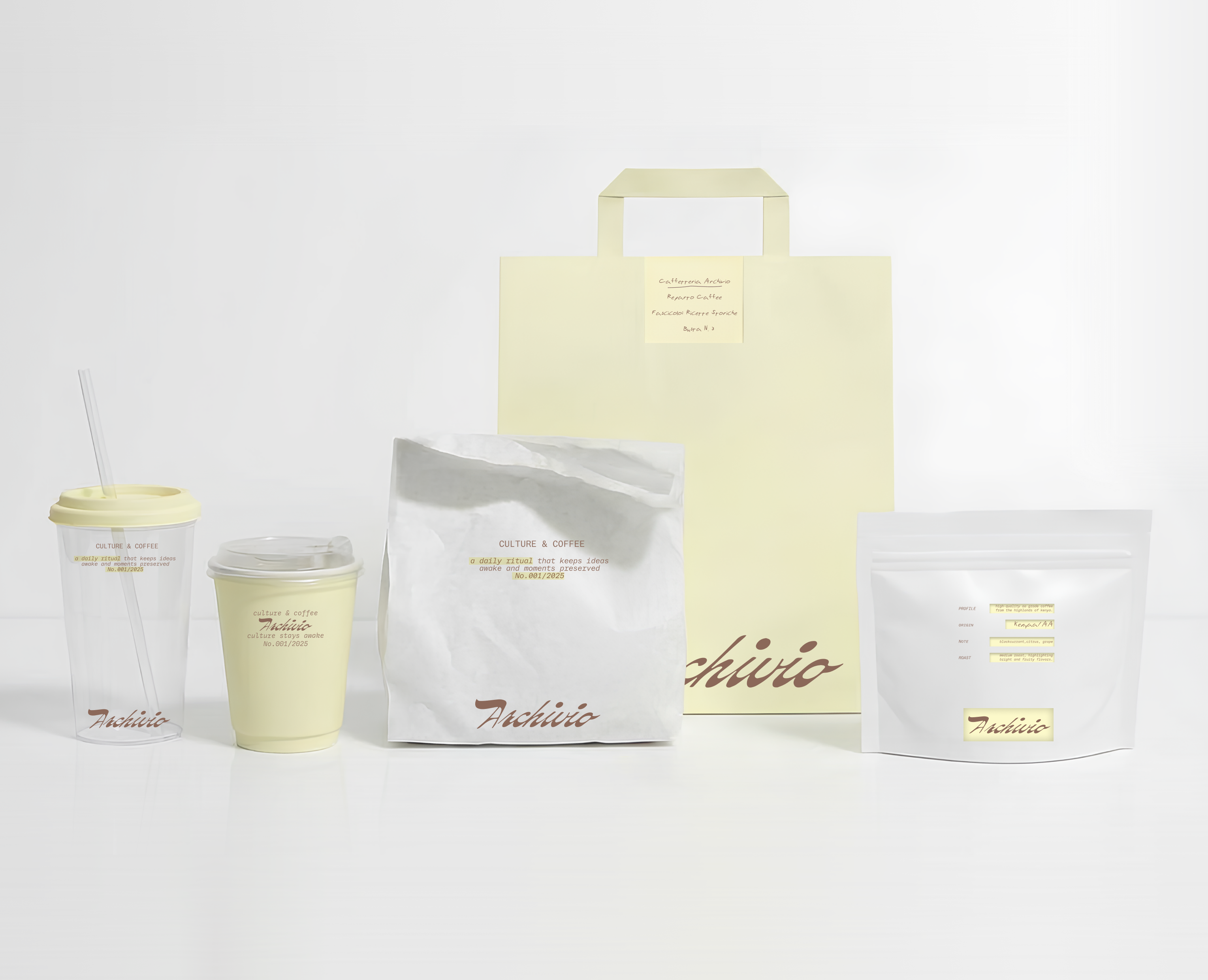 Archivio — Coffee & Culture / Branding — Брендинг на Dprofile