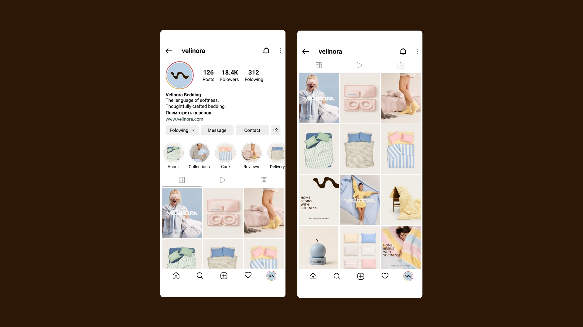 Brand Identity for a soft home textile brand — Velinora — Изображение №21 — Брендинг на Dprofile