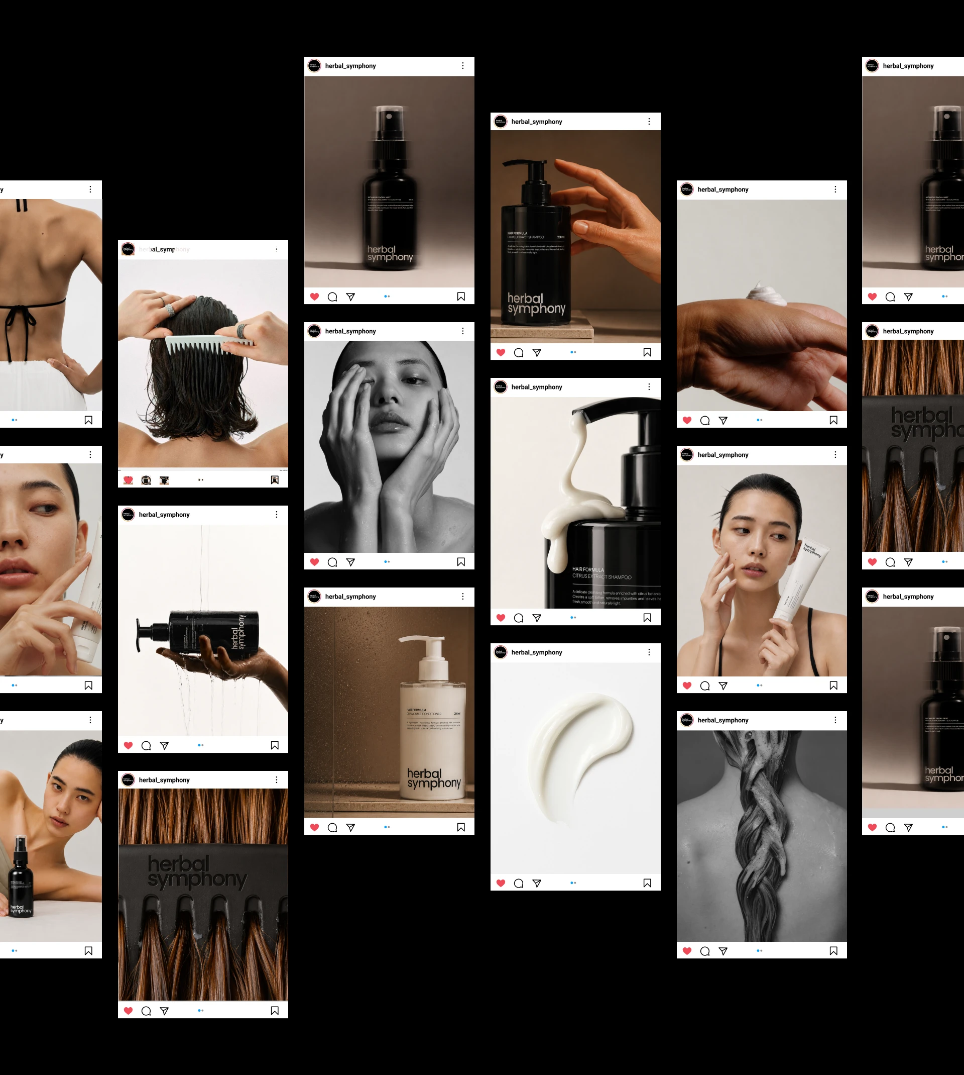 Brand Identity for a cosmetics brand — Herbal Symphony — Изображение №13 — Брендинг на Dprofile