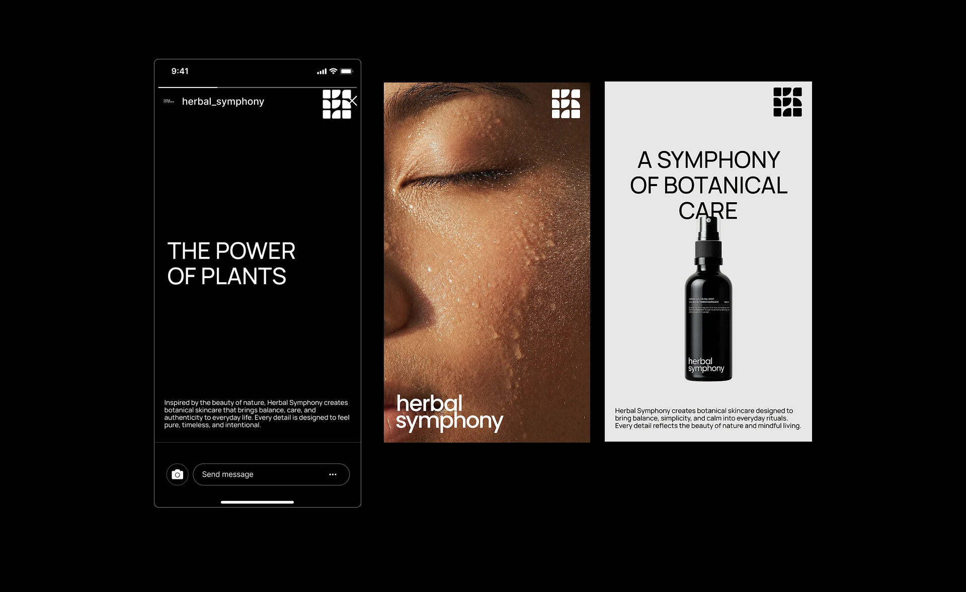 Brand Identity for a cosmetics brand — Herbal Symphony — Изображение №17 — Брендинг на Dprofile