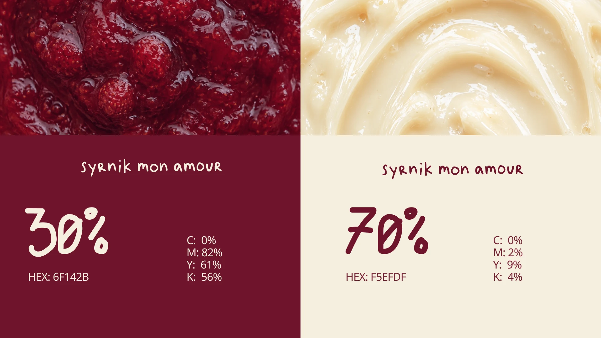 Брендинг для француского бренда Syrnik Mon Amour — Изображение №4 — Брендинг, Маркетинг на Dprofile