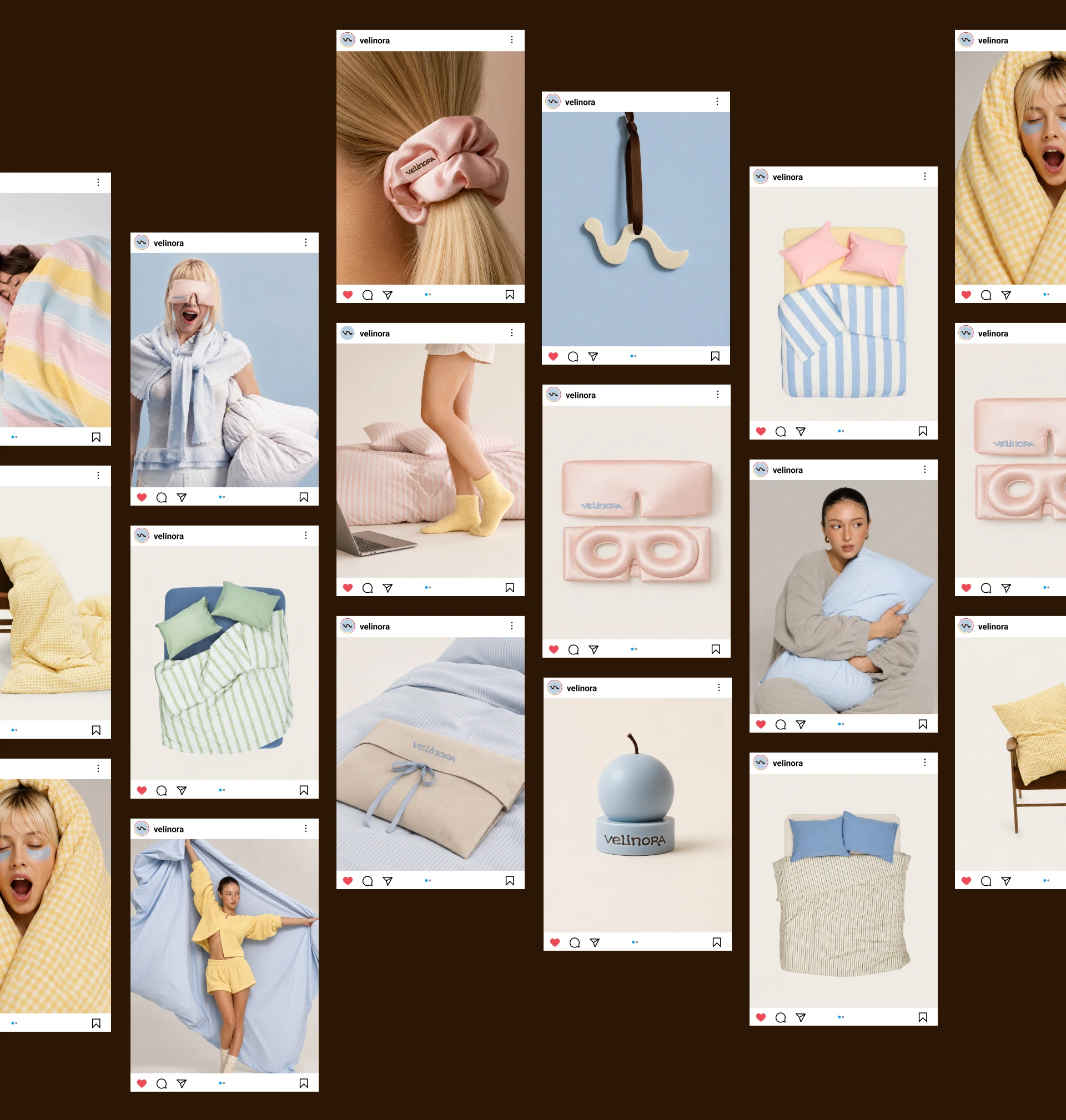Brand Identity for a soft home textile brand — Velinora — Изображение №18 — Брендинг на Dprofile