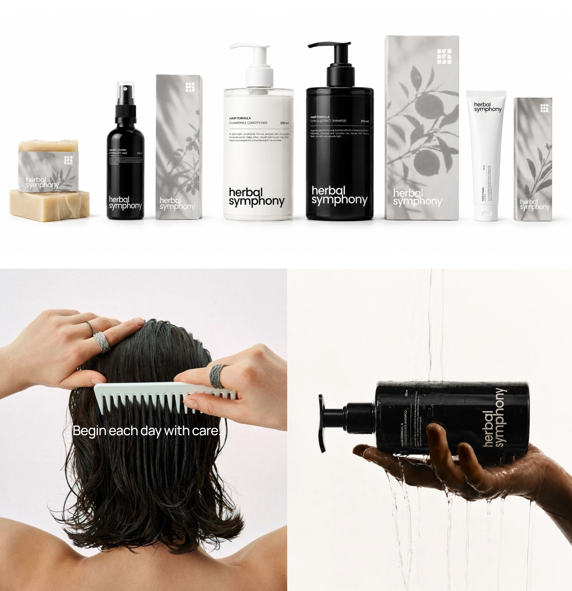 Brand Identity for a cosmetics brand — Herbal Symphony — Изображение №2 — Брендинг на Dprofile