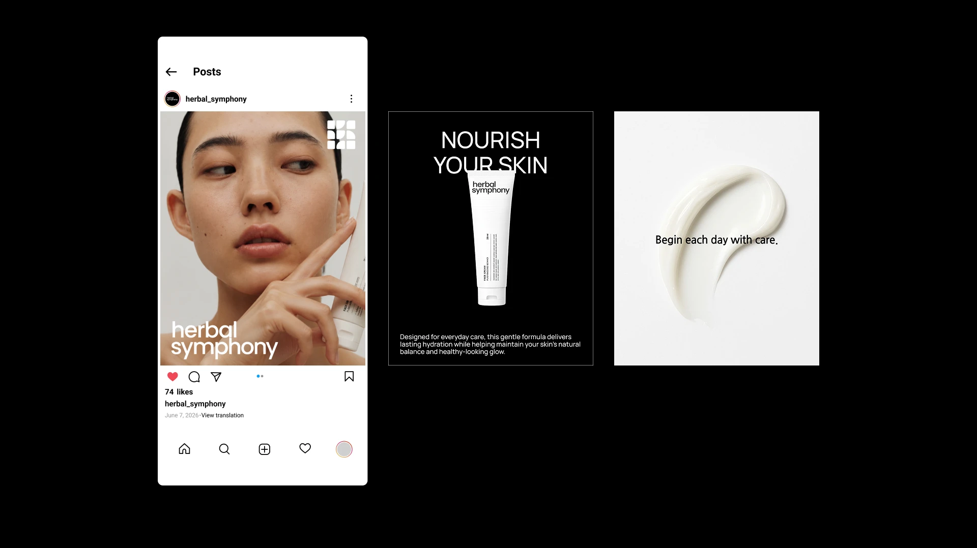 Brand Identity for a cosmetics brand — Herbal Symphony — Изображение №16 — Брендинг на Dprofile