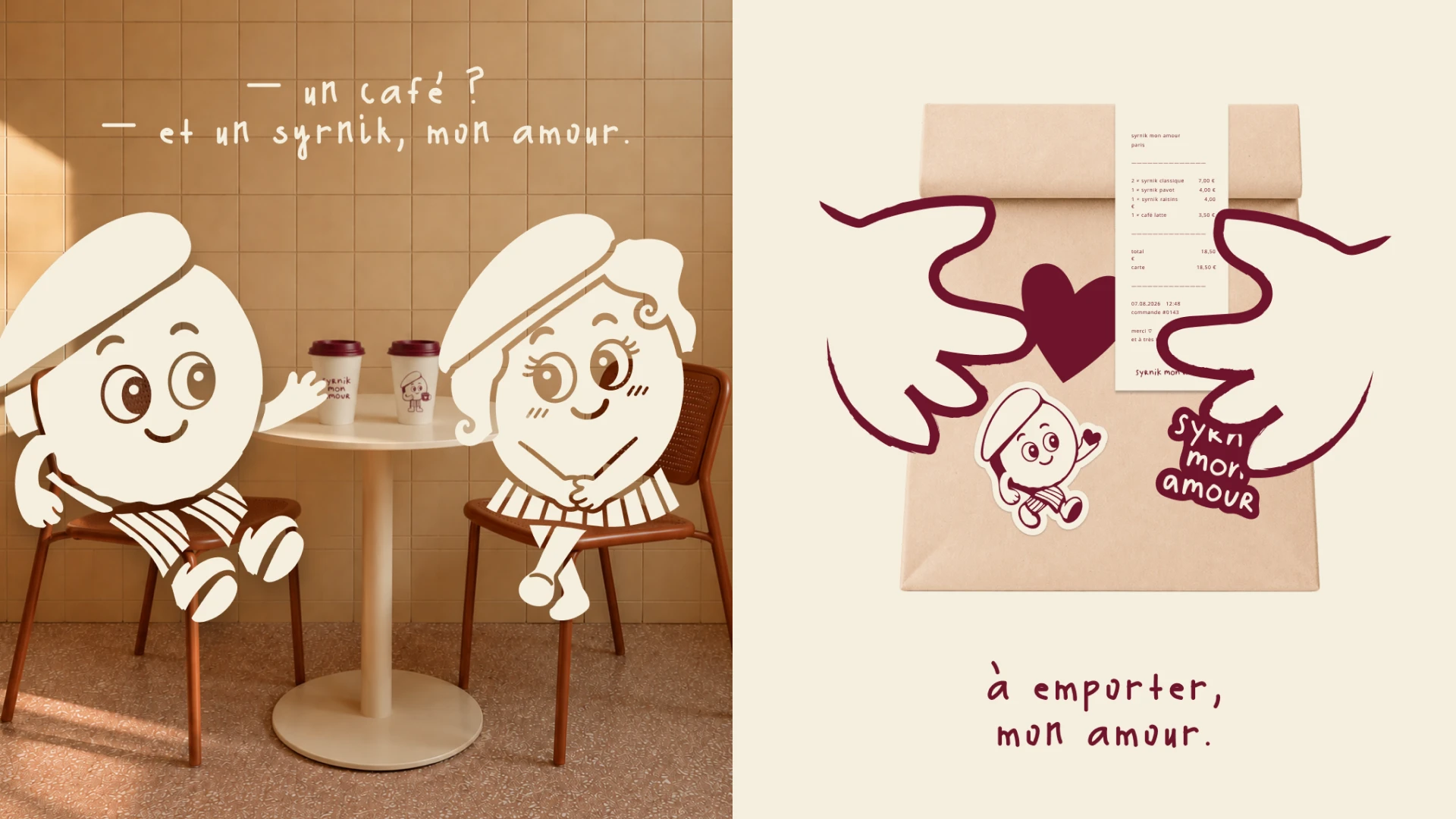 Брендинг для француского бренда Syrnik Mon Amour — Изображение №21 — Брендинг, Маркетинг на Dprofile