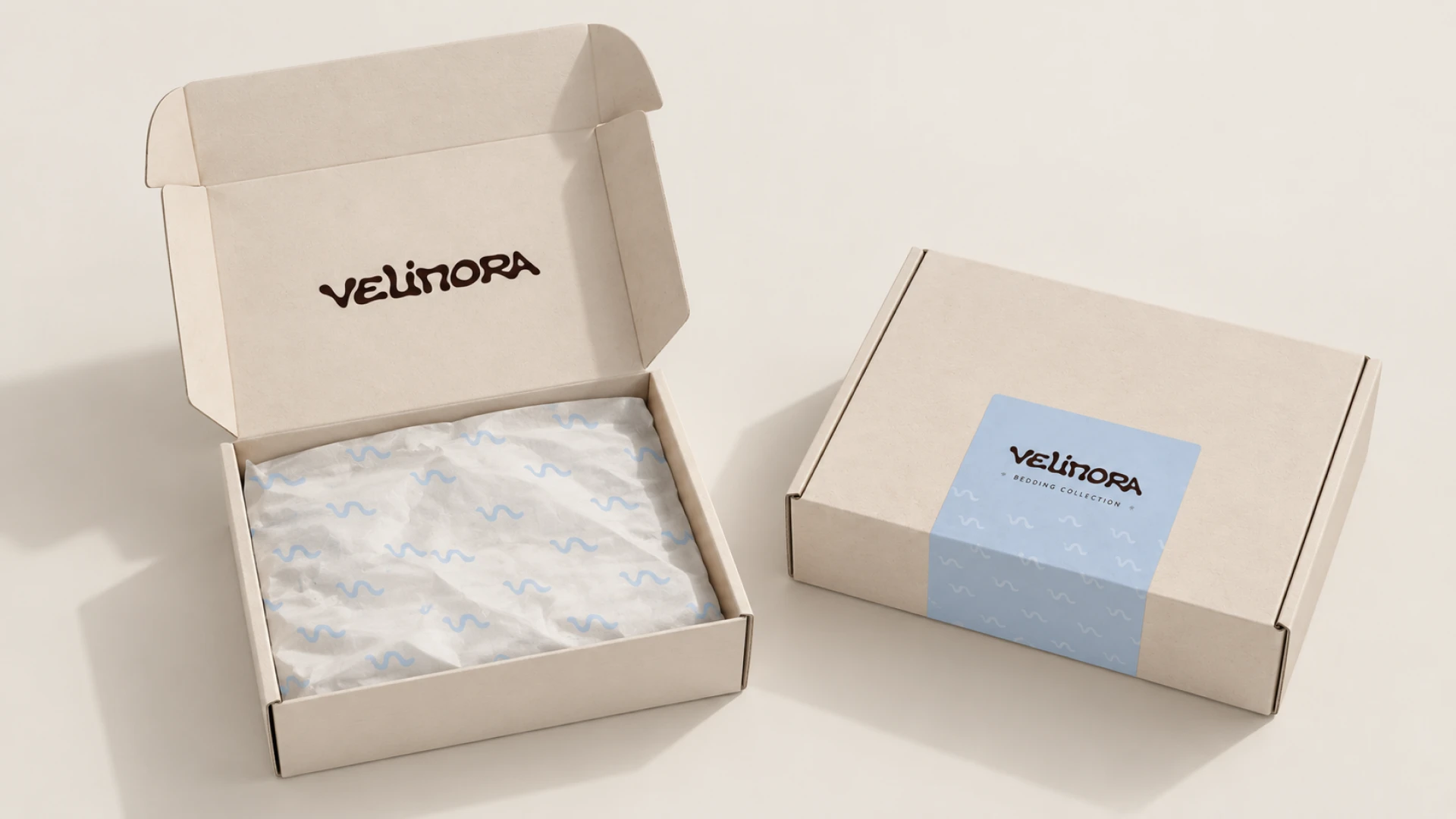 Brand Identity for a soft home textile brand — Velinora — Изображение №8 — Брендинг на Dprofile