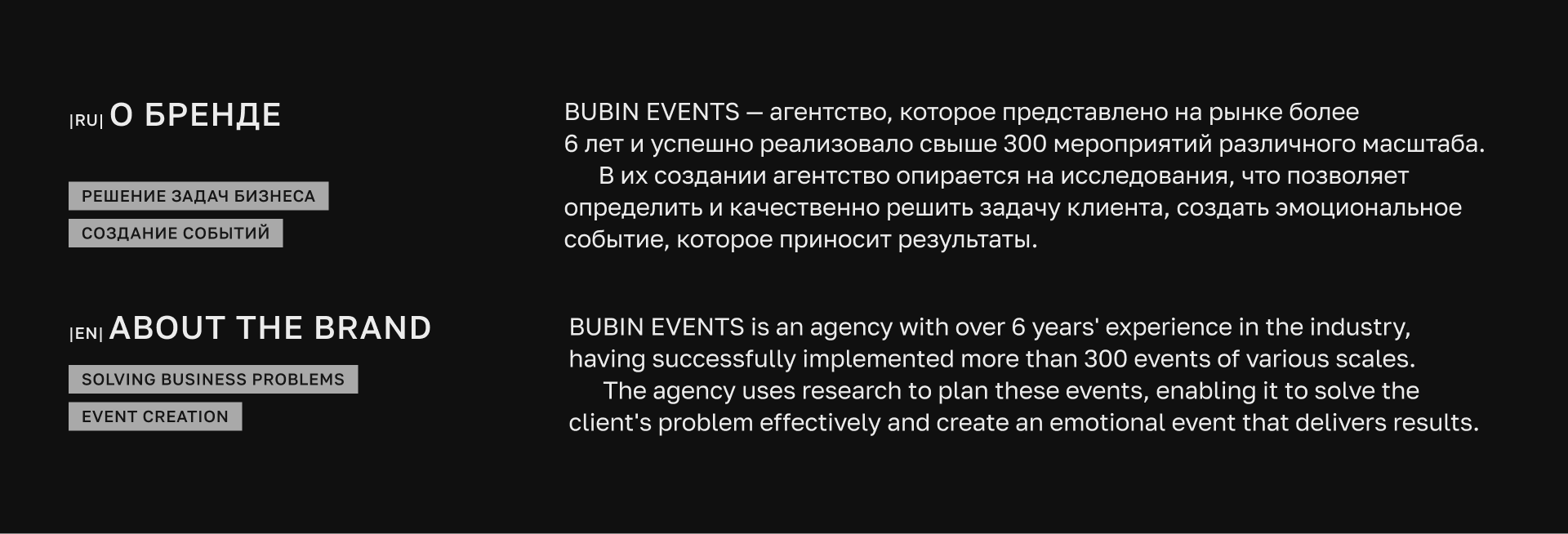 Айдентика ивент-агентства — Изображение №2 — Брендинг на Dprofile