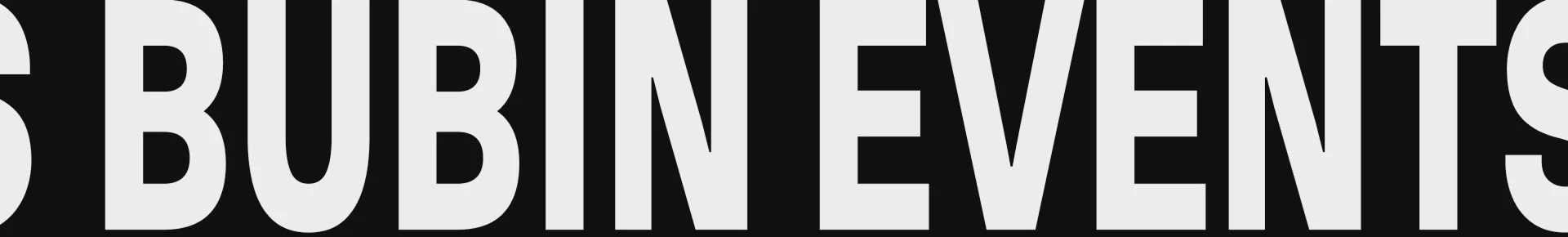 Айдентика BUBIN EVENTS — Изображение №1 — Брендинг на Dprofile