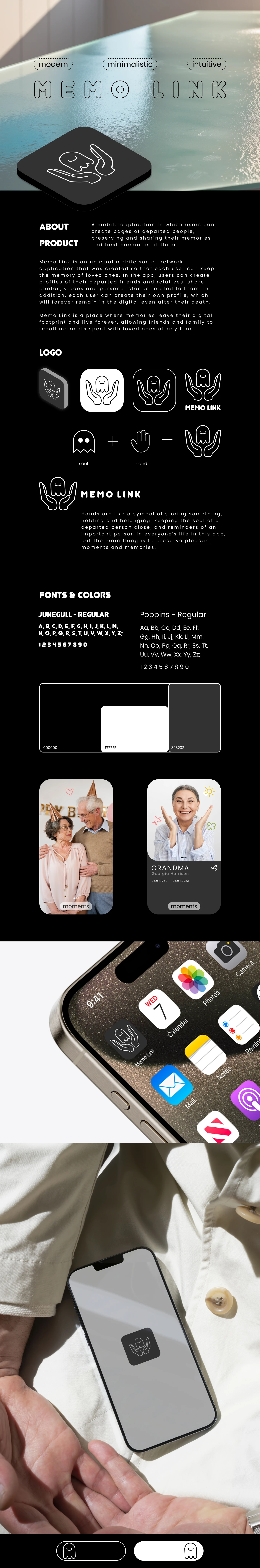 LOGO DESIGN — Memo Link App — Изображение №1 — Брендинг на Dprofile