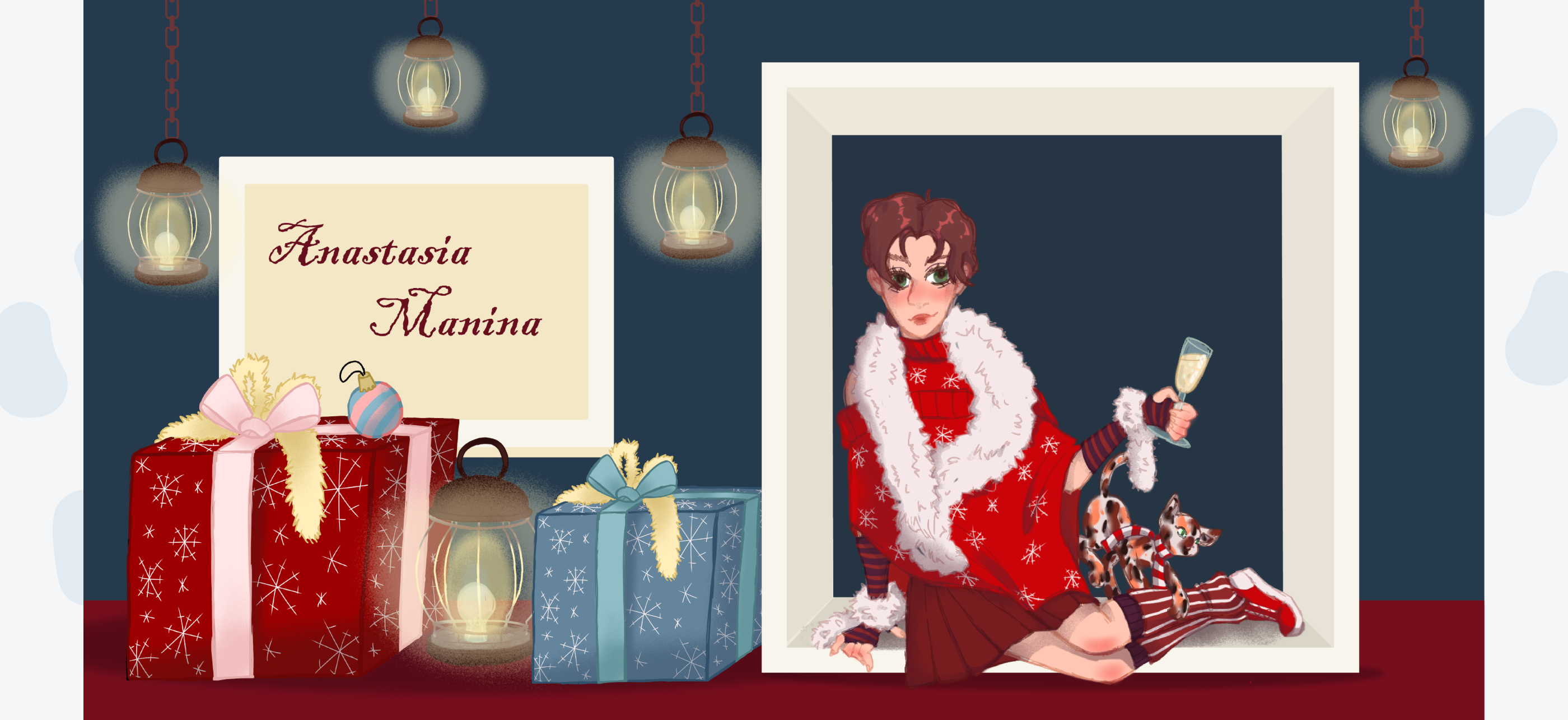 Unpacking the New Year — Illustrators Collaboration — Изображение №20 — Иллюстрация на Dprofile