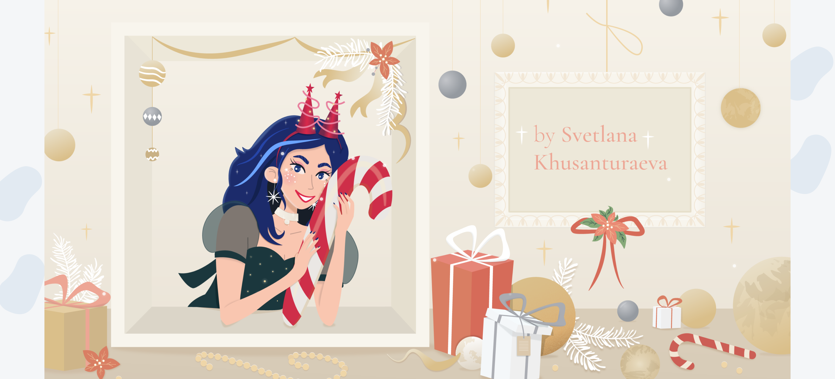 Unpacking the New Year — Illustrators Collaboration — Изображение №6 — Иллюстрация на Dprofile