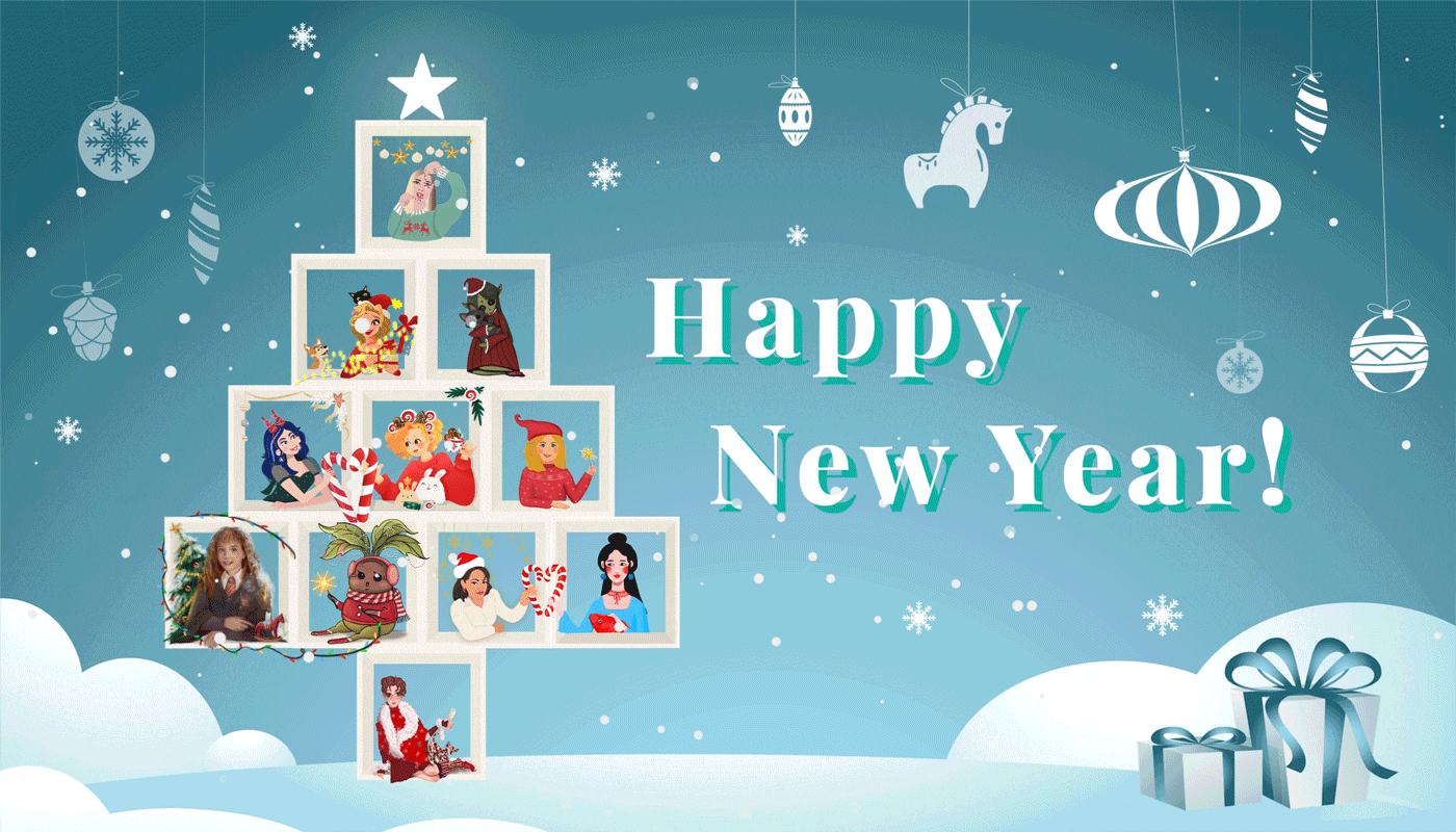 Unpacking the New Year — Illustrators Collaboration — Изображение №27 — Иллюстрация на Dprofile