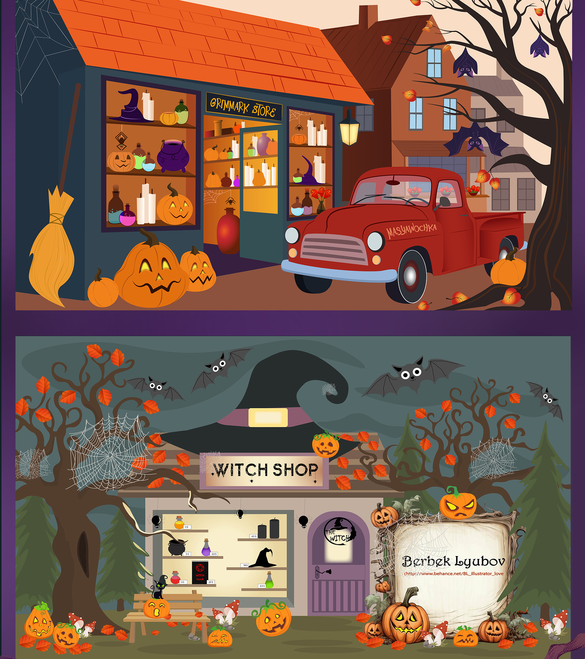 WITCHY SHOPS COLLAB — Изображение №7 — Иллюстрация на Dprofile