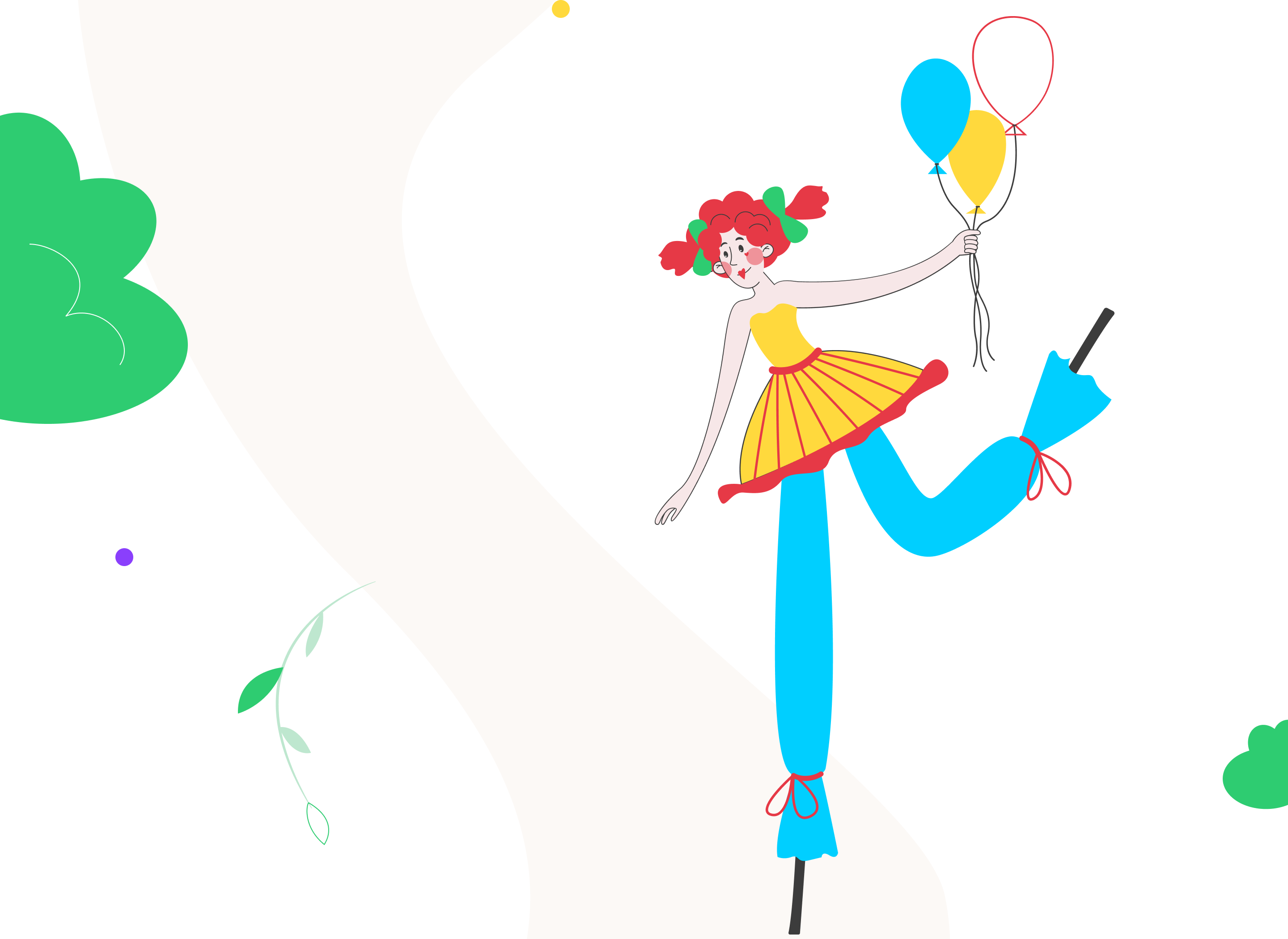 Иллюстративная айдентика ко Дню Рождения Парка Горького — Изображение №8 — Брендинг, Иллюстрация на Dprofile