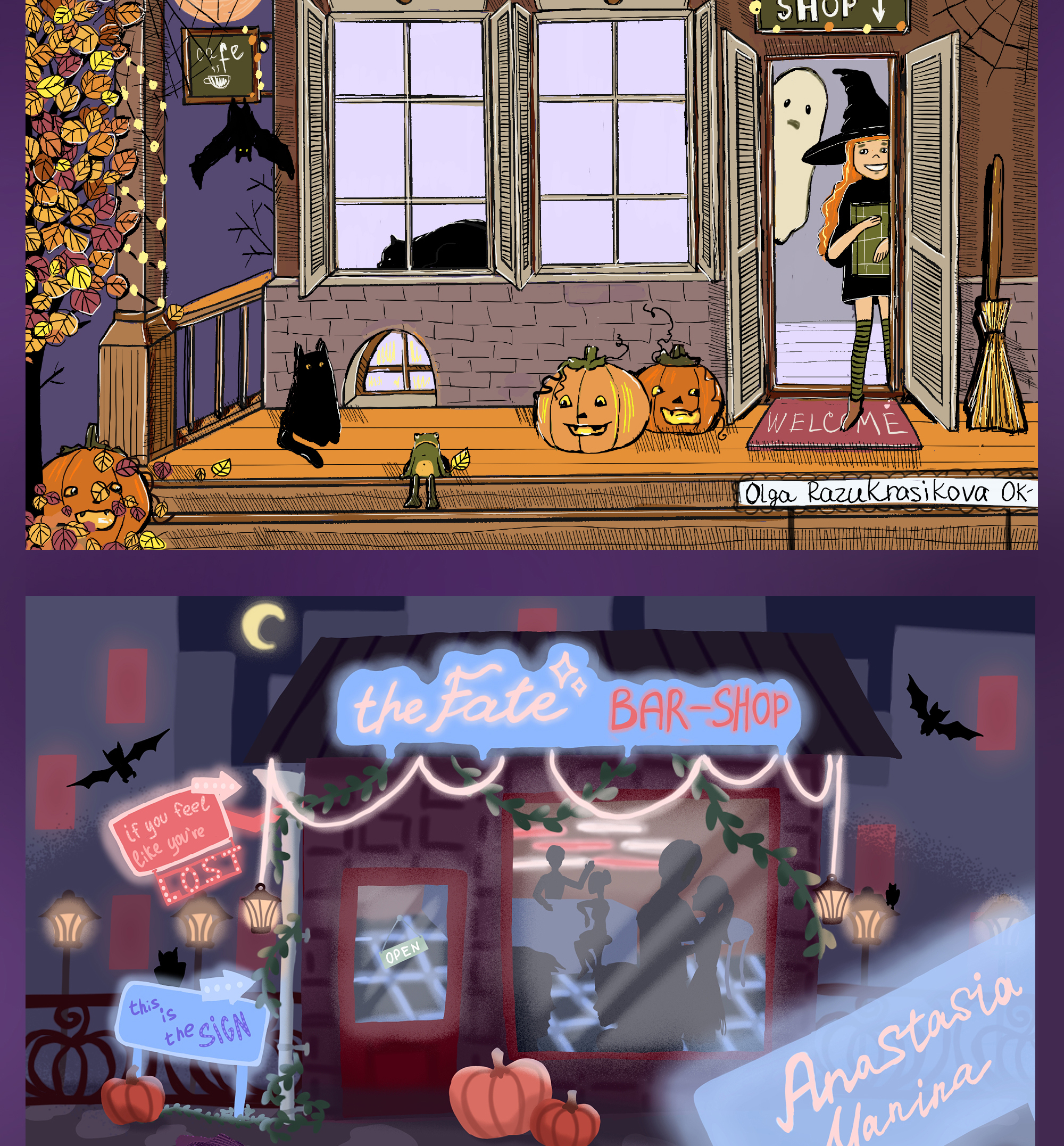 WITCHY SHOPS COLLAB — Изображение №5 — Иллюстрация на Dprofile