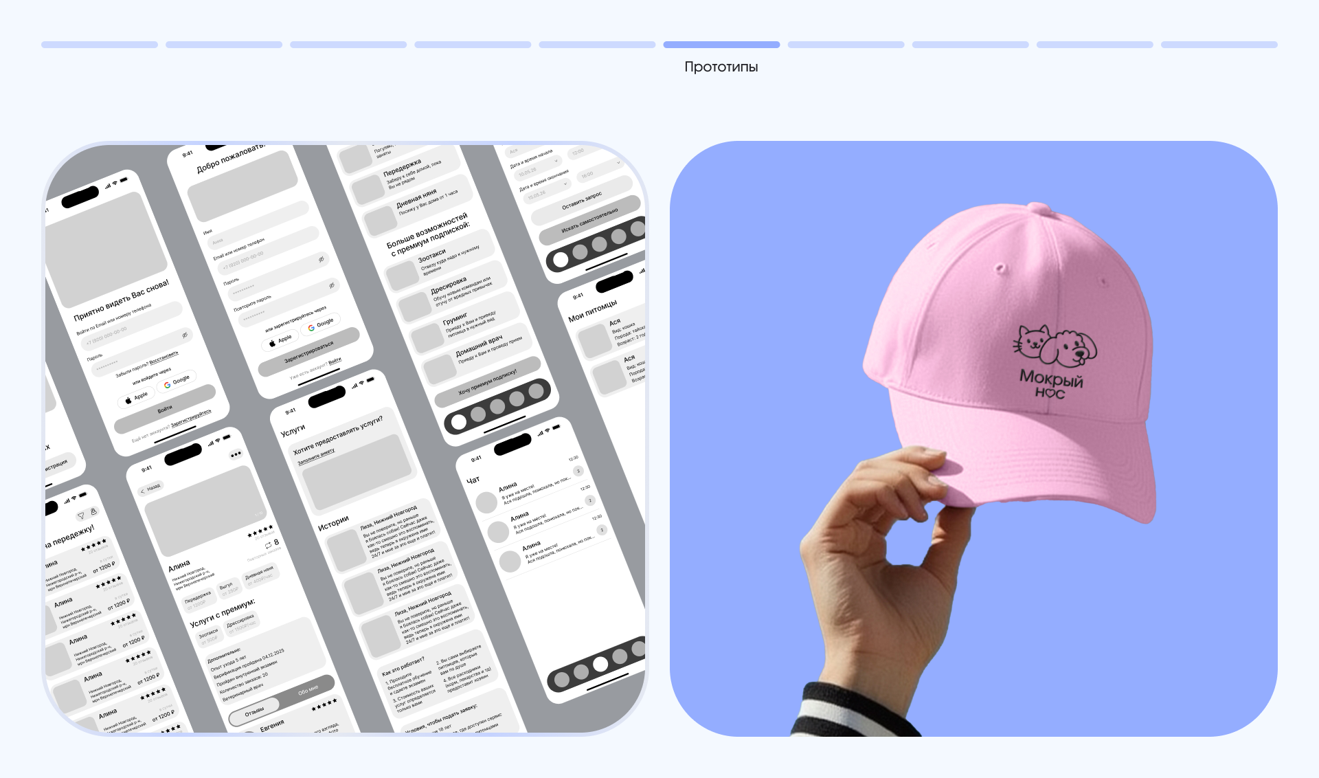 Мобильное приложение «Мокрый нос» — Изображение №10 — Интерфейсы на Dprofile