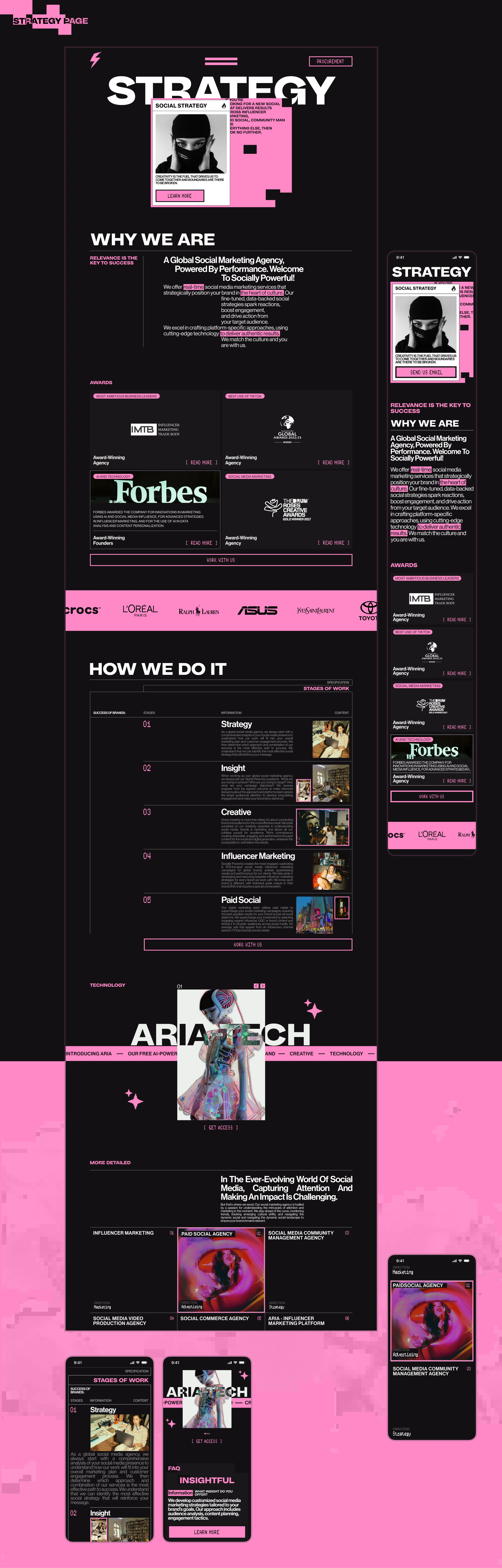 SOCIALLY POWERFUL | CORPORATE WEBSITE — Изображение №11 — Интерфейсы, Анимация на Dprofile