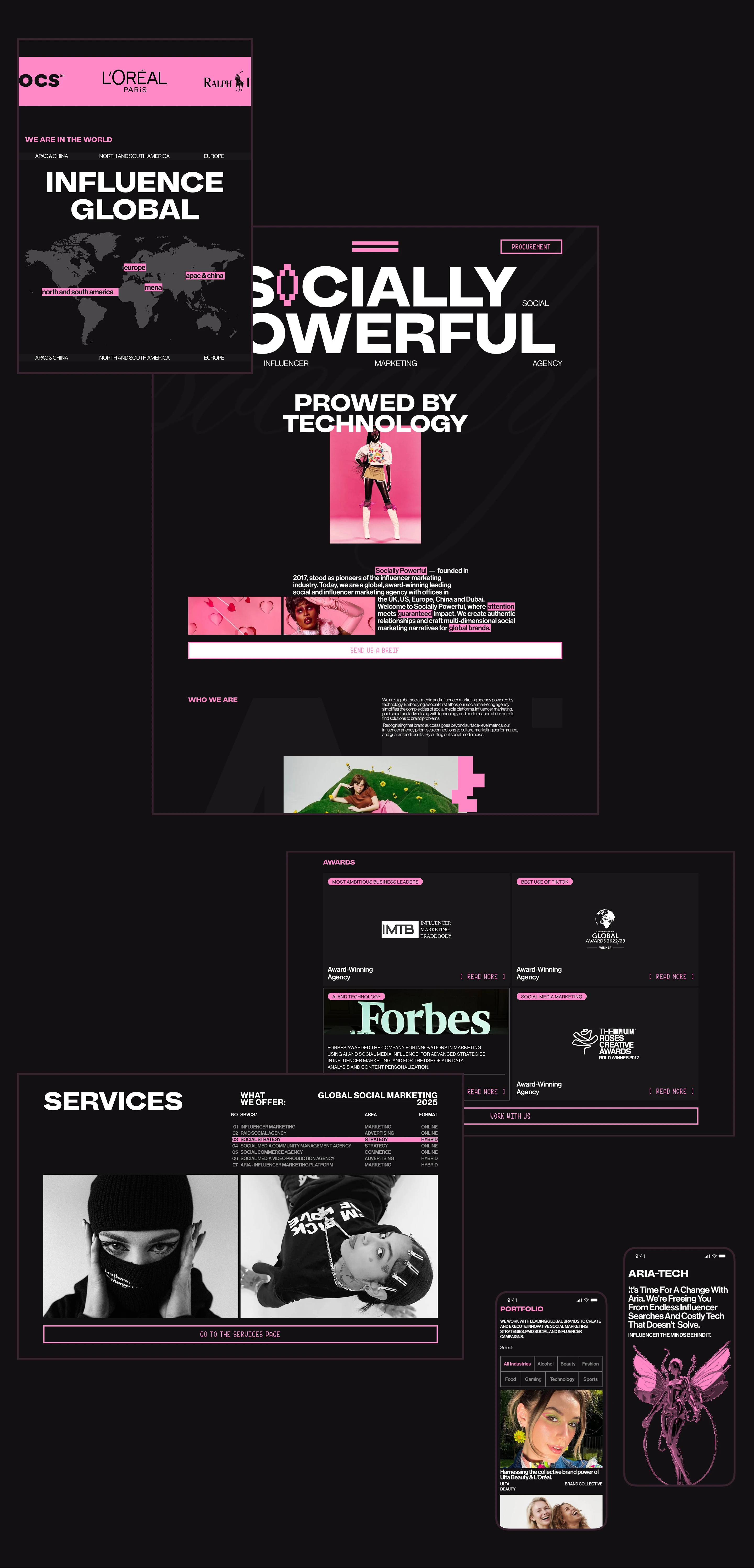 SOCIALLY POWERFUL | CORPORATE WEBSITE — Изображение №3 — Интерфейсы, Анимация на Dprofile