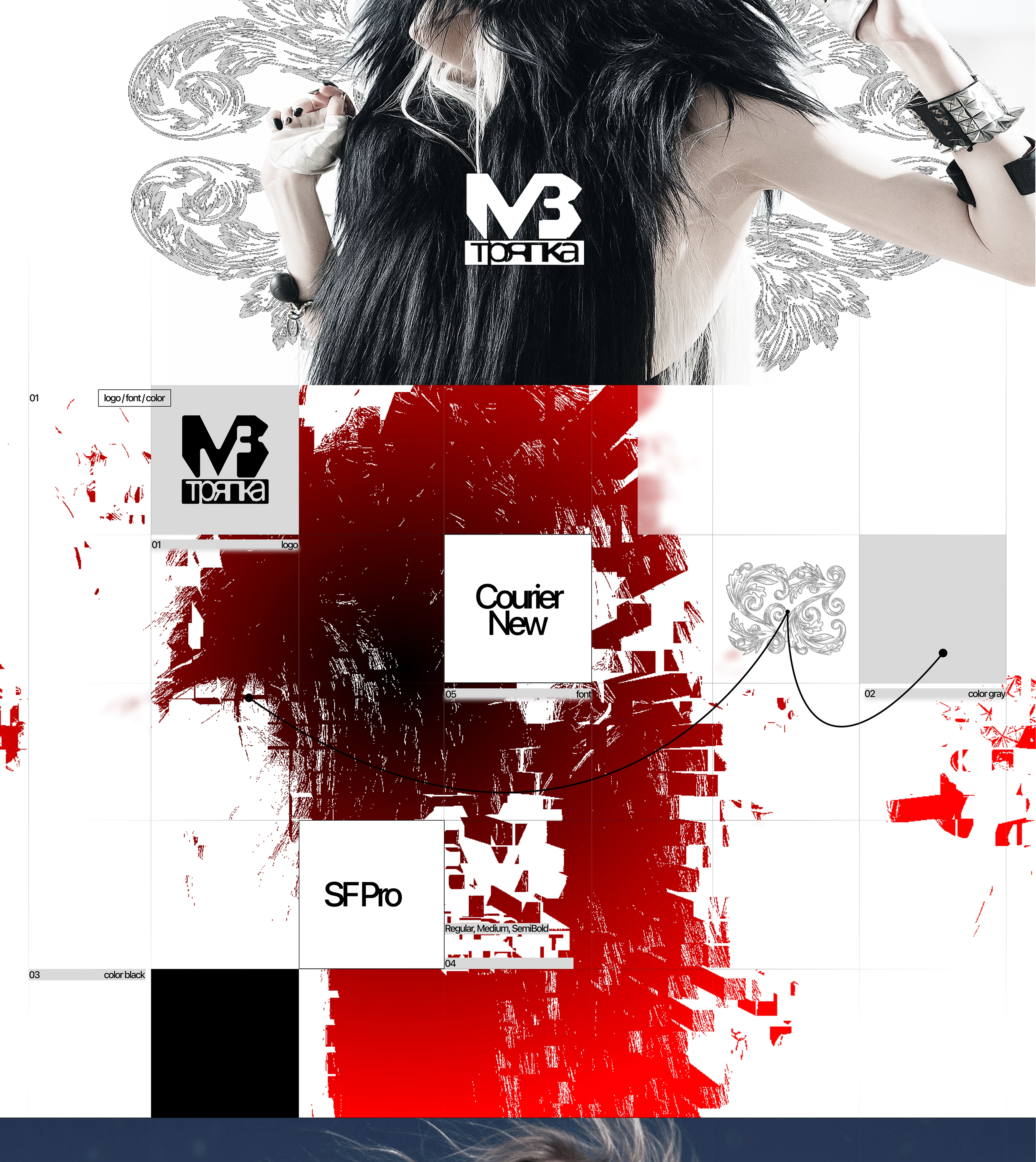 M3 | brand identity — Изображение №2 — Брендинг на Dprofile