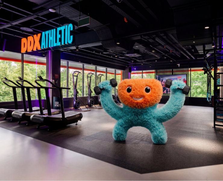 Маскот | DDX fitness — Интерфейсы, Нейро на Dprofile