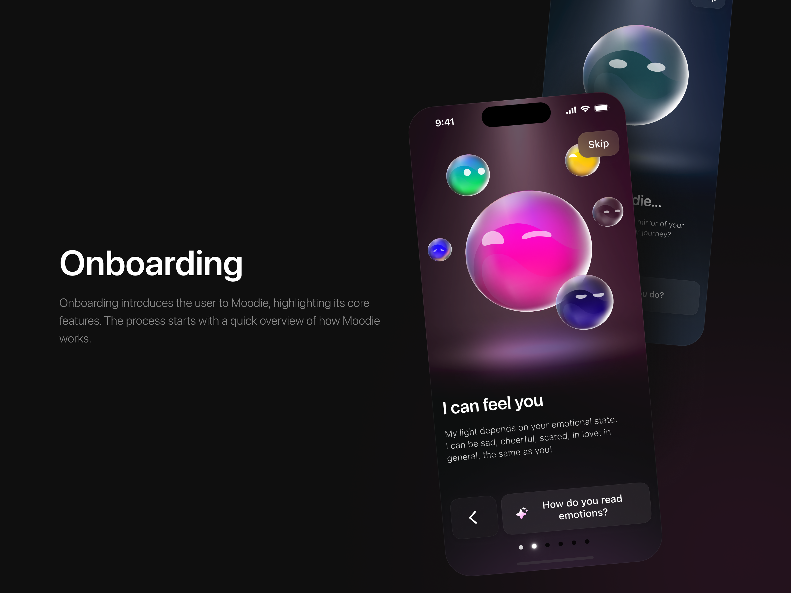 Moodie AI Assistant — Изображение №2 — Интерфейсы на Dprofile