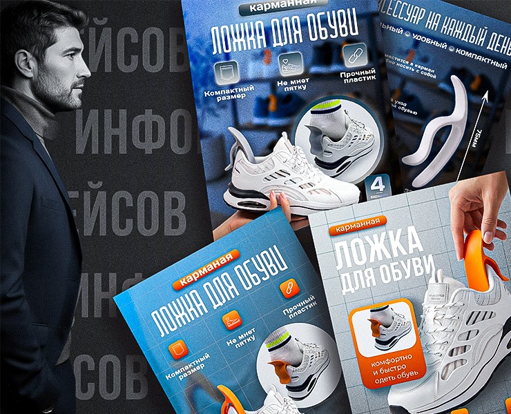 Инфографика для Wb и Ozon — Графика, Маркетинг на Dprofile