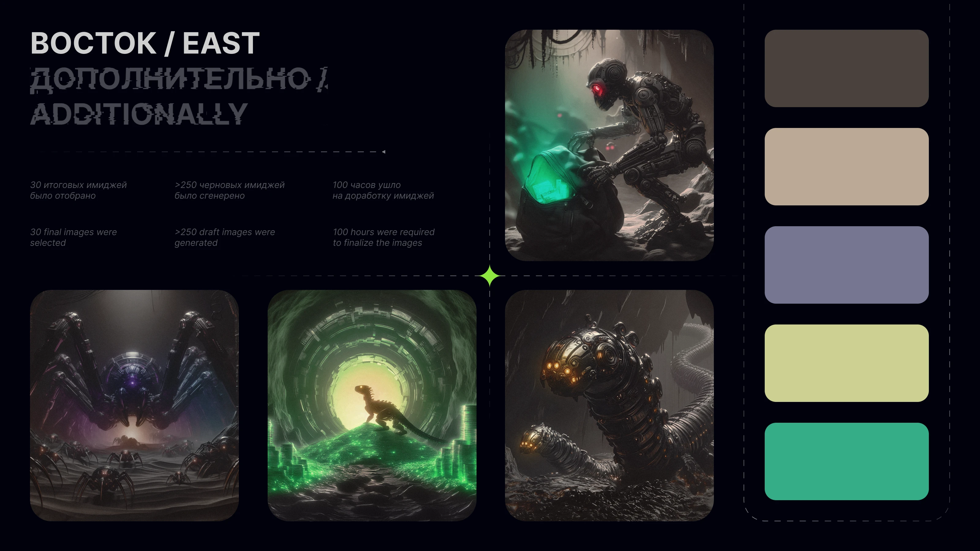 AI cases 2025 — Изображение №5 — Иллюстрация, Графика на Dprofile