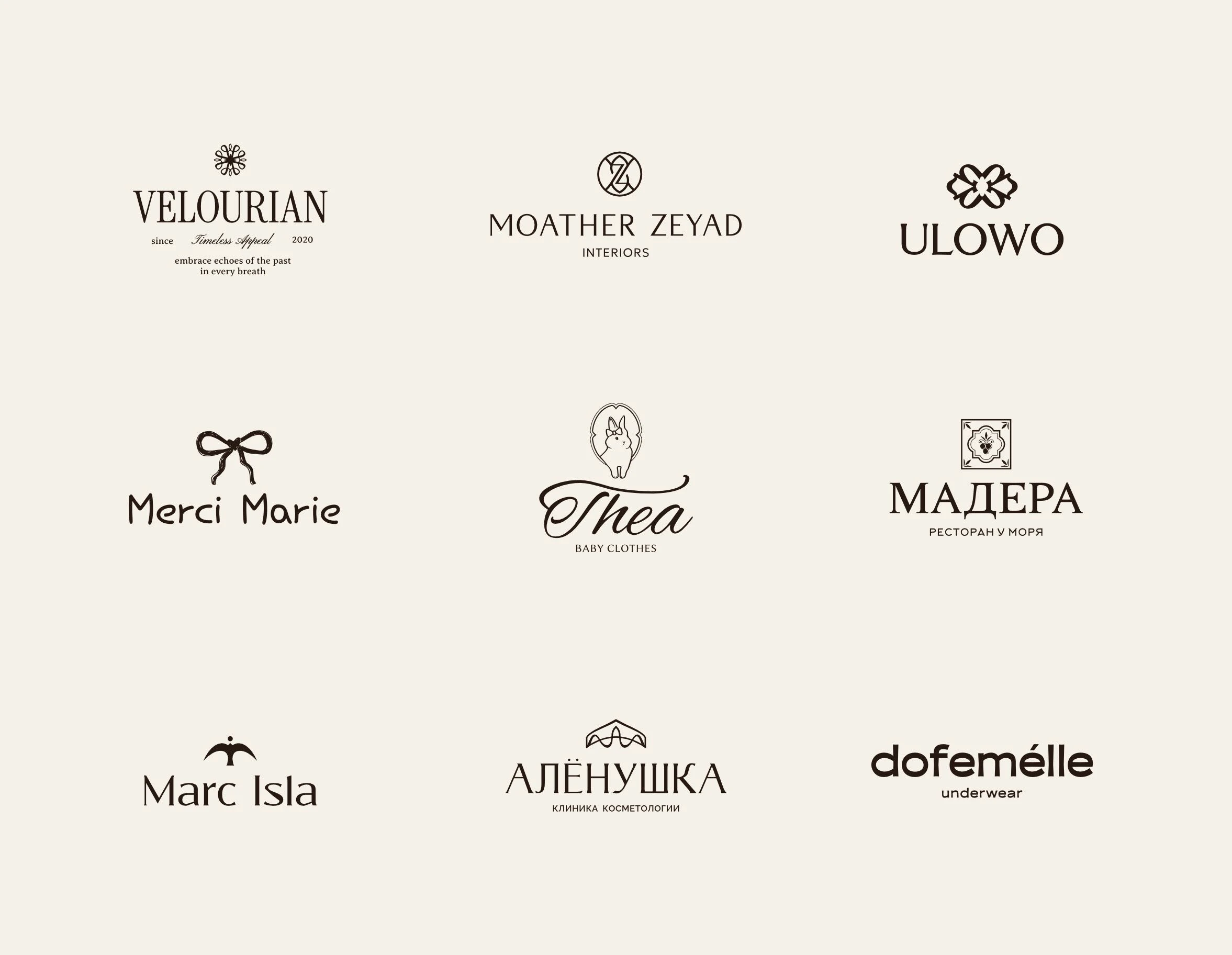 Логофолио, логотип, логотипы, фирменный стиль — Изображение №11 — Брендинг на Dprofile