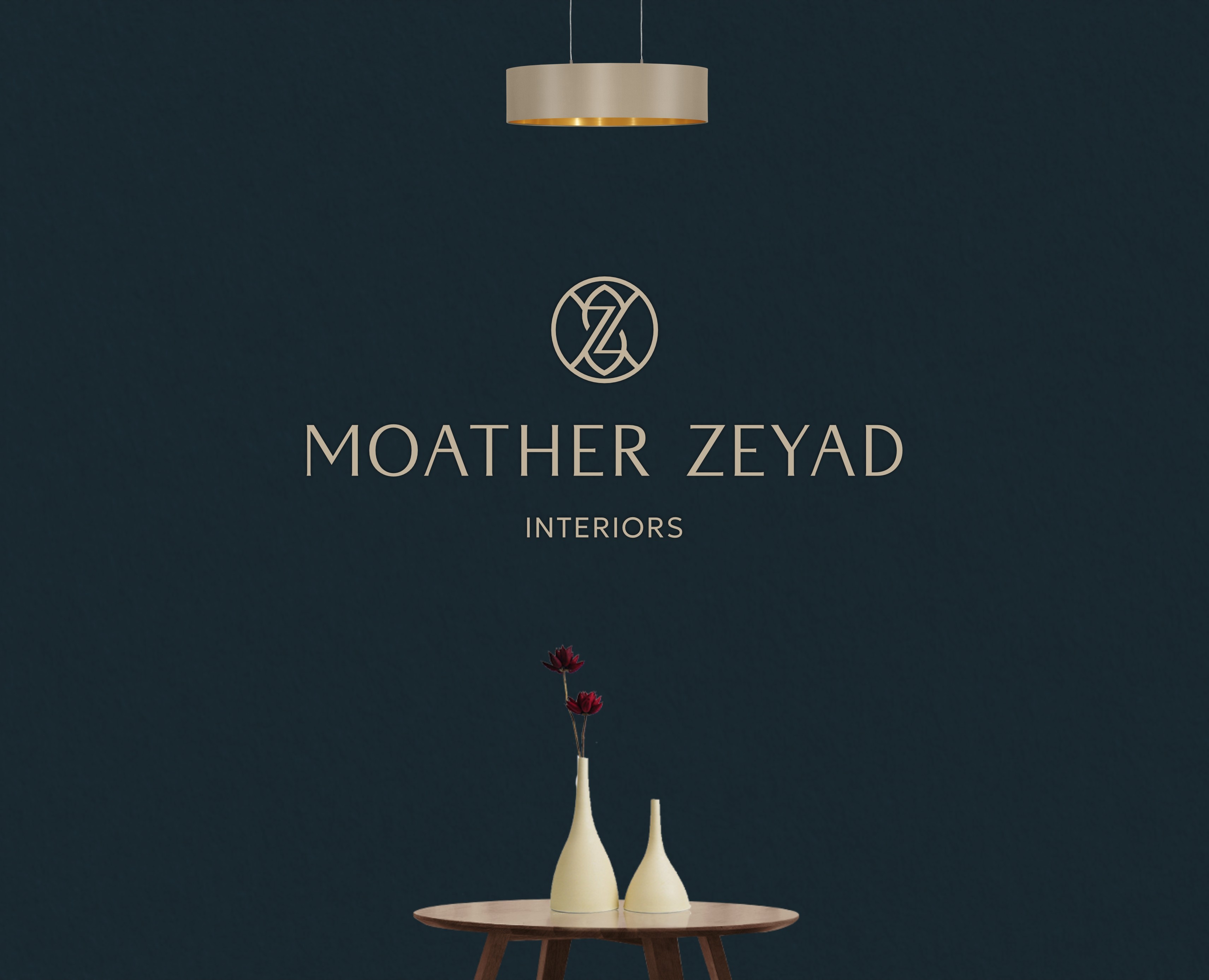 Логотип и фирменный стиль для студии дизайна интерьеров на Dprofile