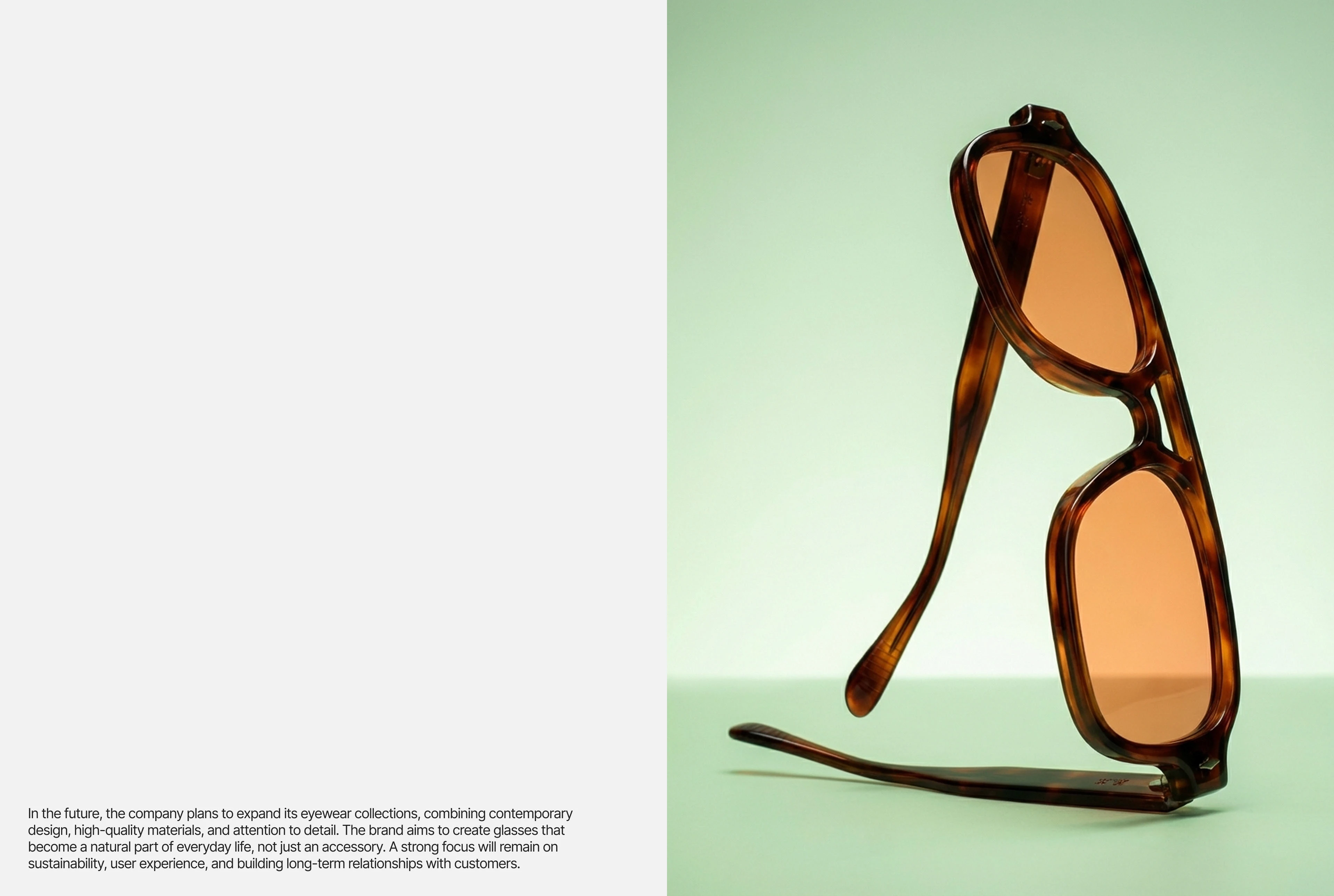 VINCI EYEWEAR, online store, e-commerce — Изображение №7 — Интерфейсы, Брендинг на Dprofile