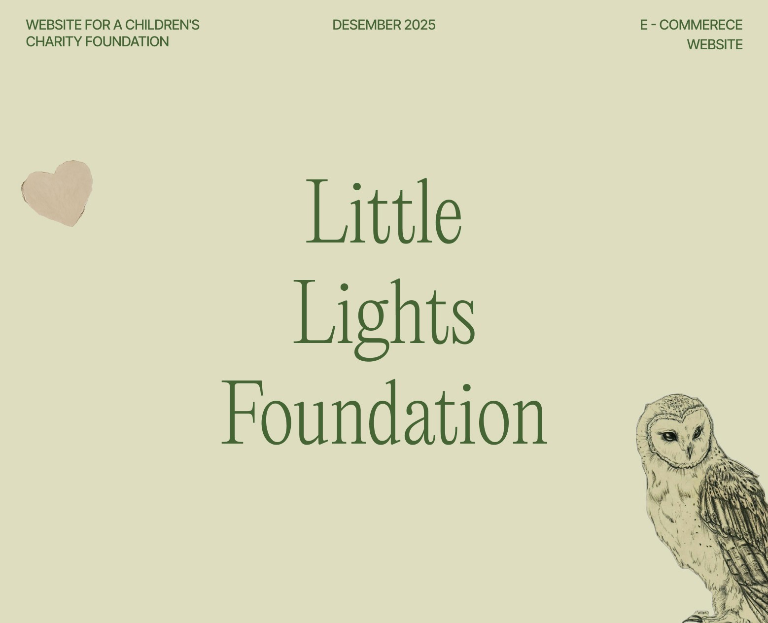 Charitable Foundation: e-commerece — Интерфейсы, Брендинг на Dprofile