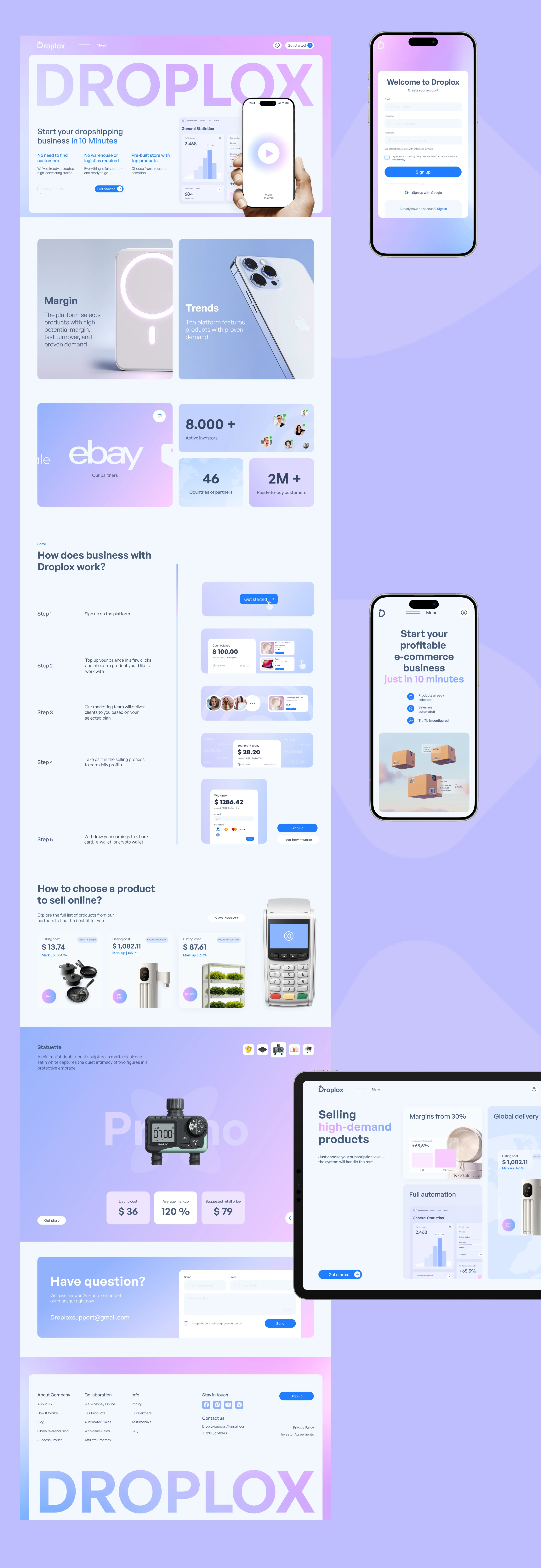 Комплексный дизайн Saas-платформа — Изображение №6 — Интерфейсы на Dprofile