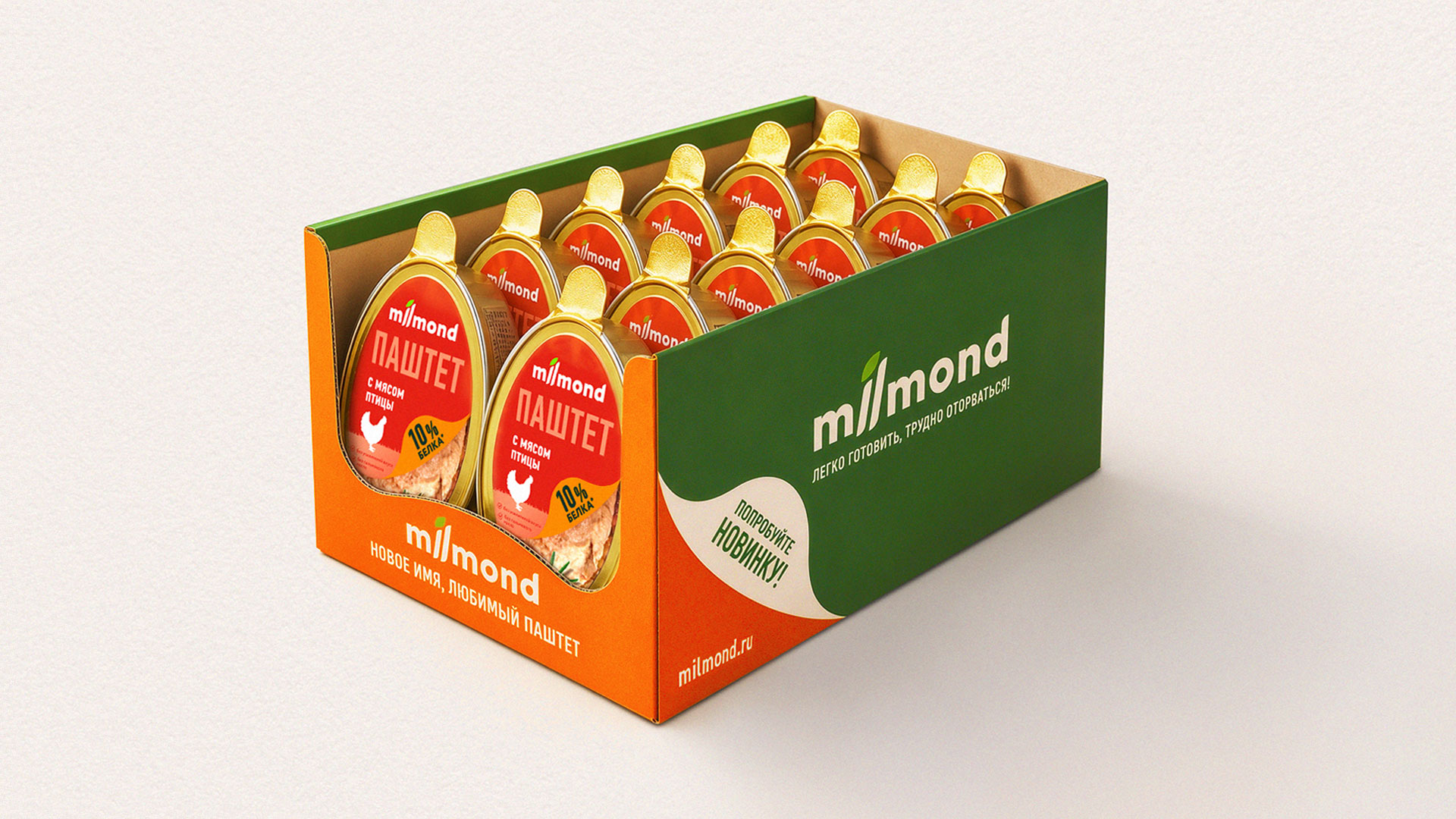 Дизайн упаковки паштетов Milmond — Изображение №7 — Брендинг на Dprofile