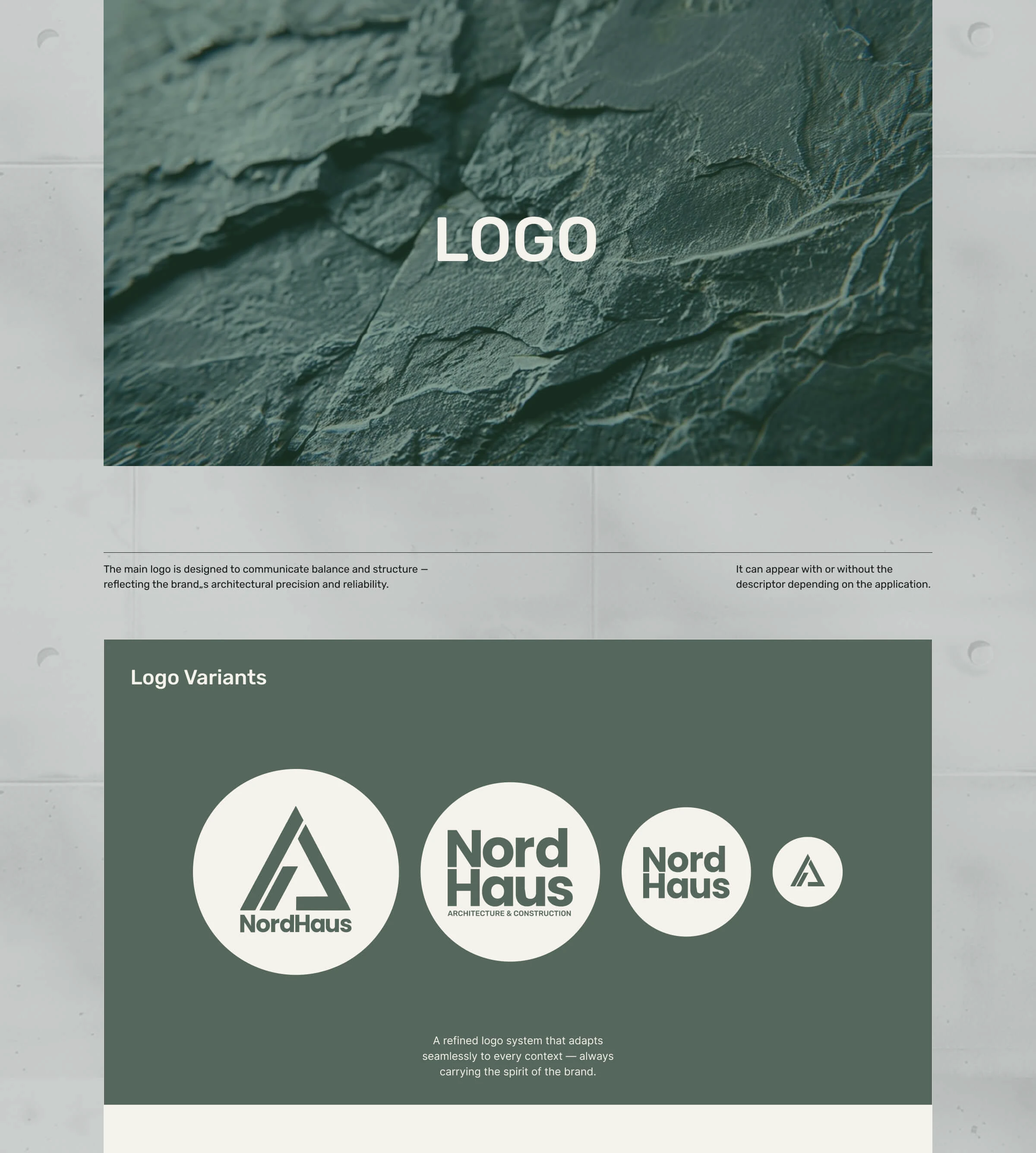 NordHaus — Architecture & Construction — Изображение №4 — Брендинг на Dprofile