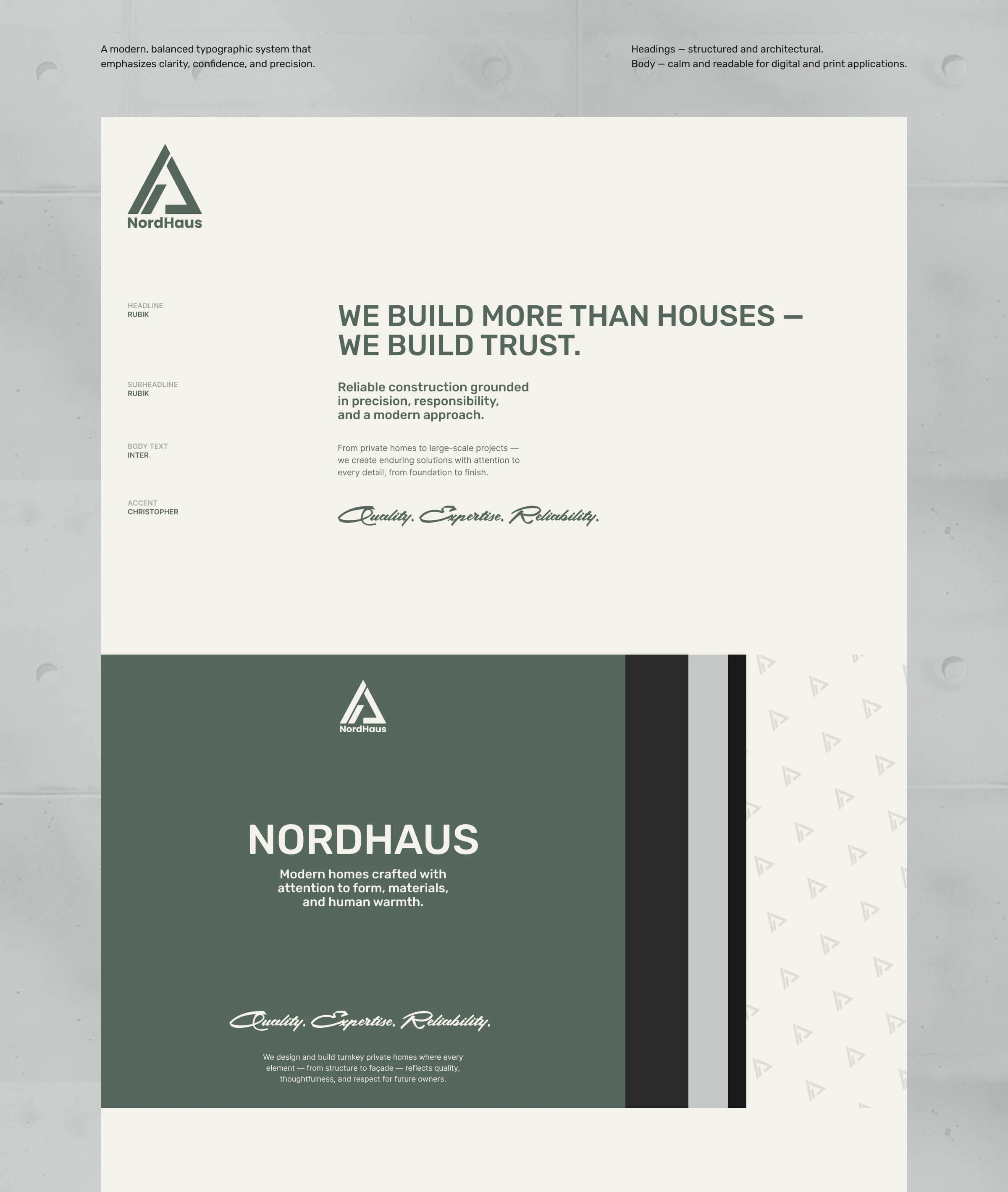 NordHaus — Architecture & Construction — Изображение №10 — Брендинг на Dprofile