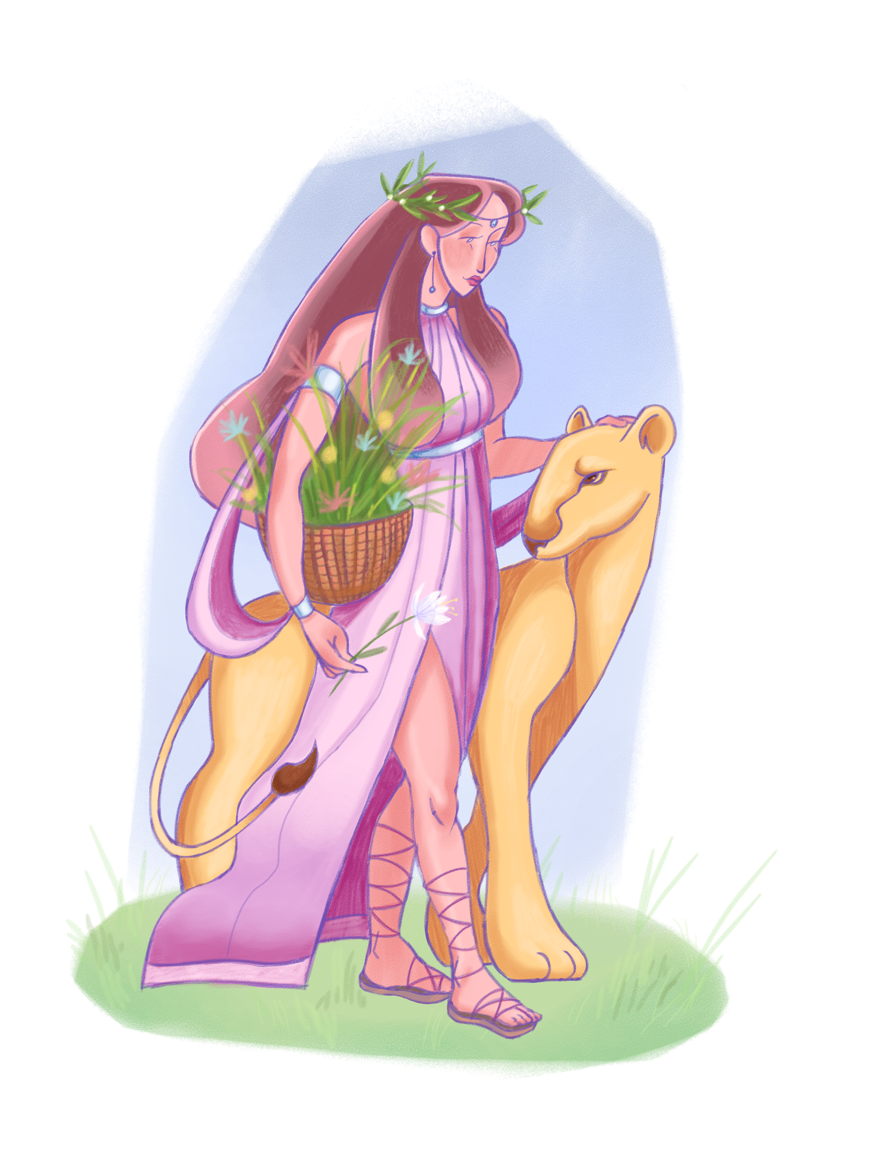 Цирцея на прогулке — Изображение №1 — Иллюстрация на Dprofile