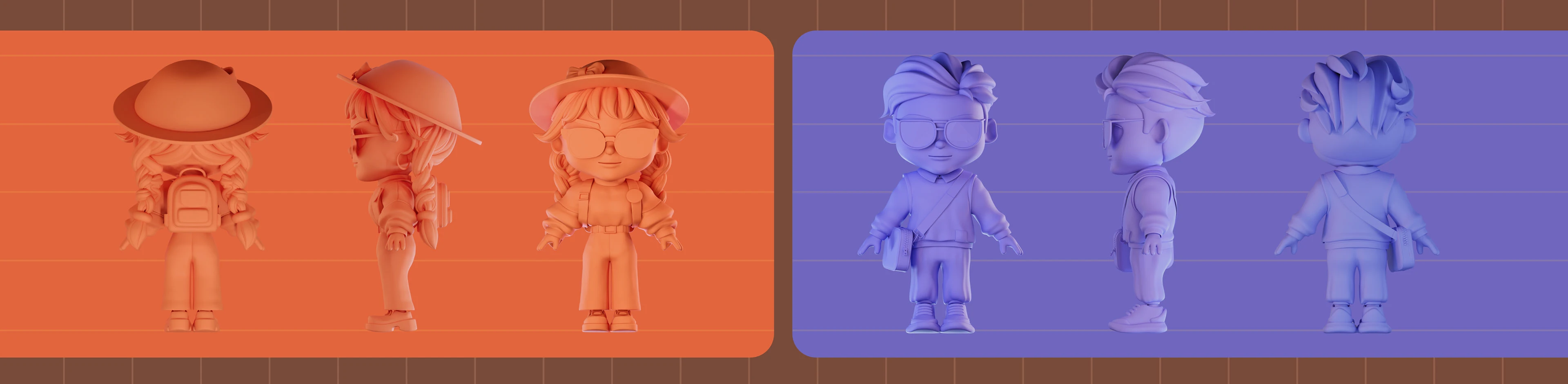 JOKI JOYA - mascot character styles | vol.3 — Изображение №14 — Иллюстрация, 3D на Dprofile