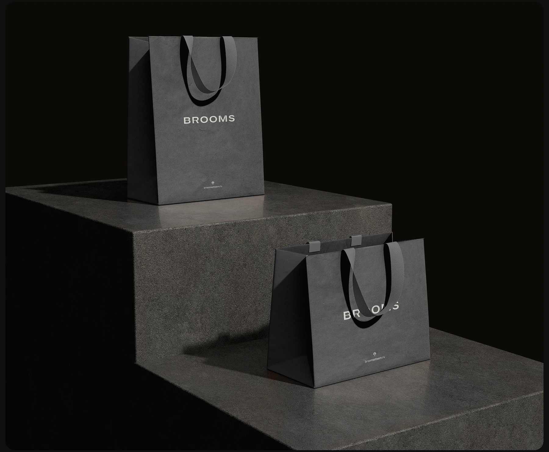 BROOMS SPA reBranding — Изображение №3 — Брендинг, Графика на Dprofile