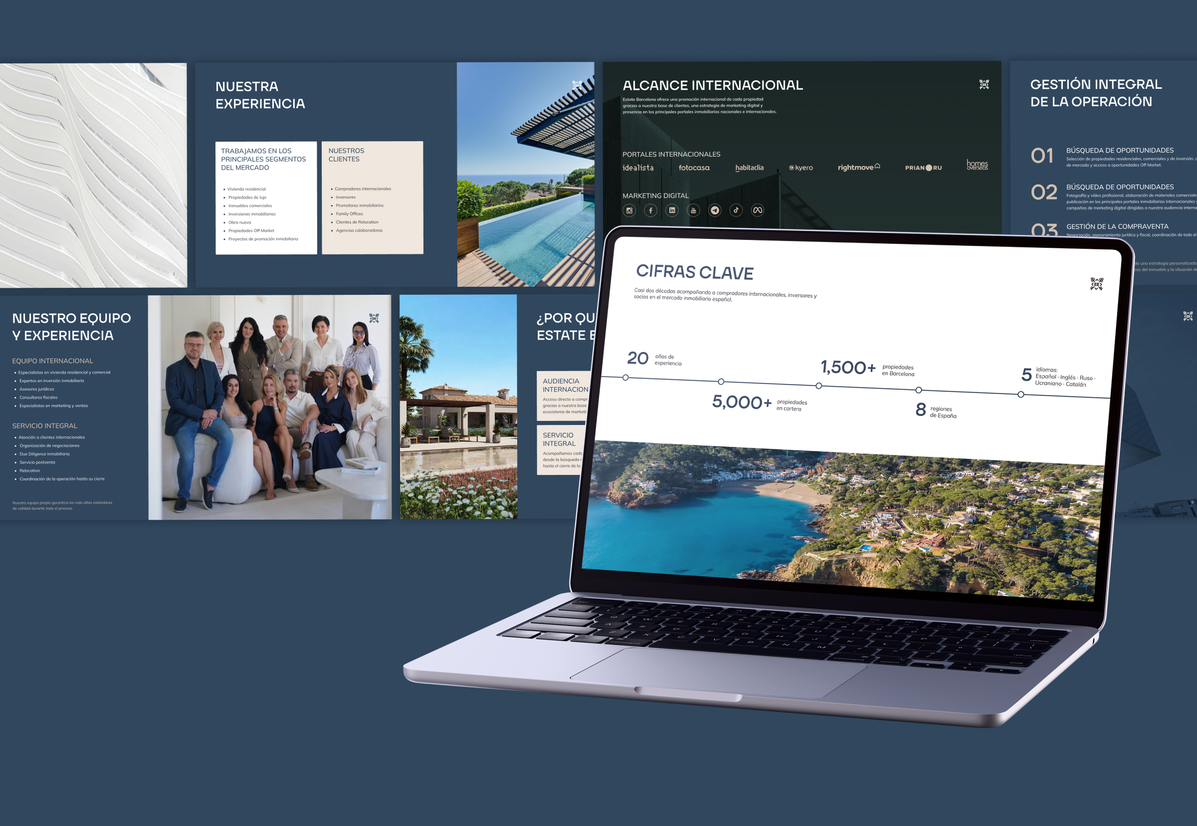 Estate Barcelona — Изображение №12 — Брендинг, Графика на Dprofile