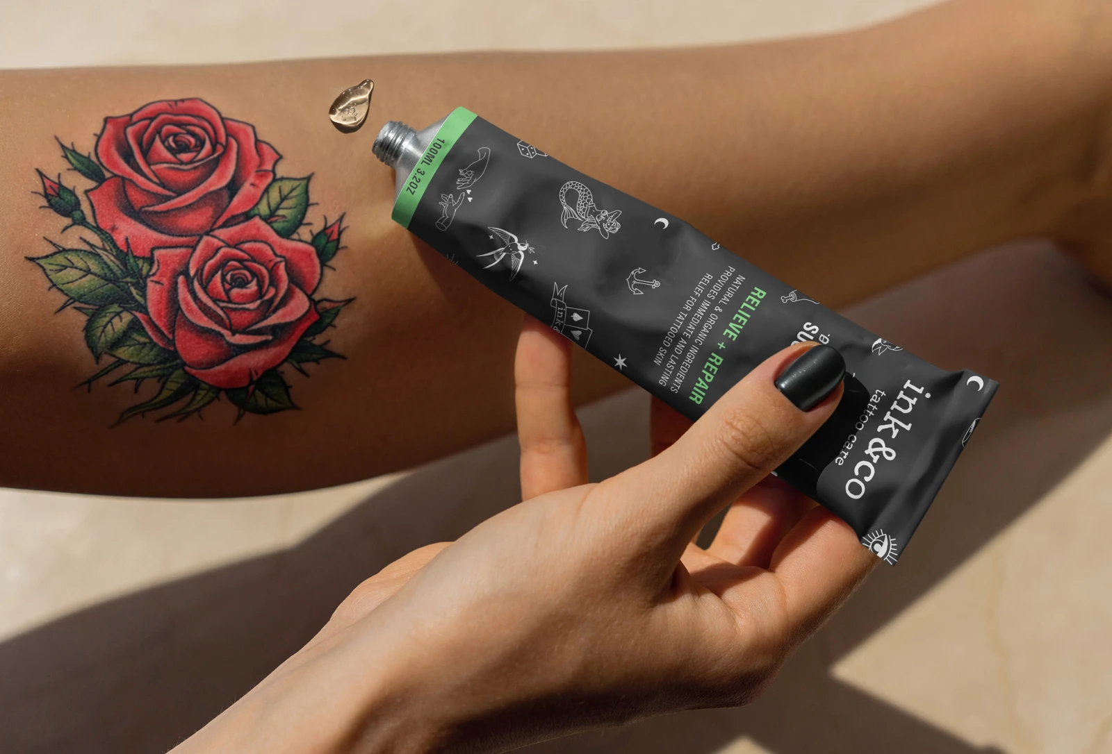 ink&co tattoo care packaging — Изображение №8 — Брендинг, Иллюстрация на Dprofile