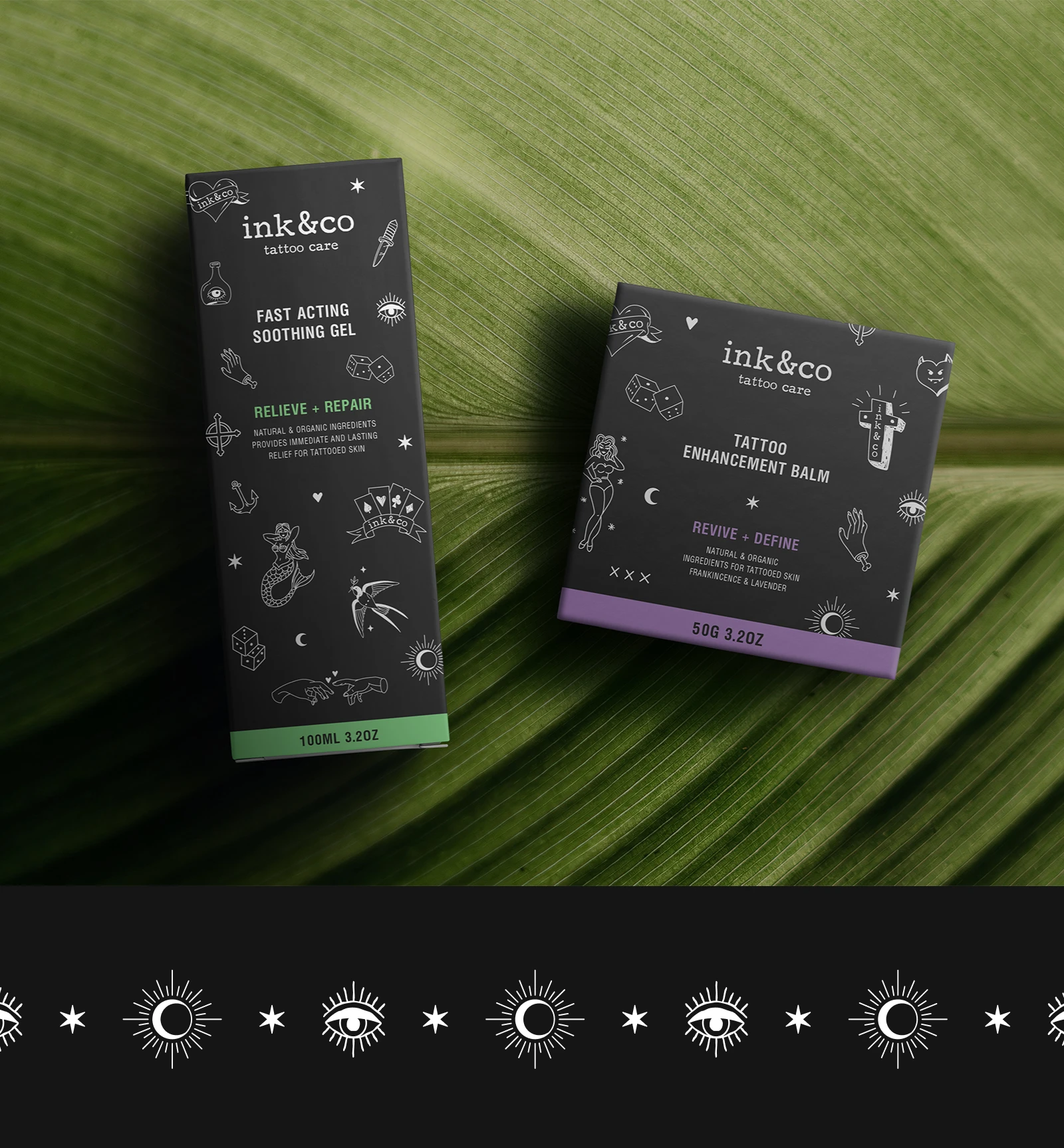 ink&co tattoo care packaging — Изображение №17 — Брендинг, Иллюстрация на Dprofile
