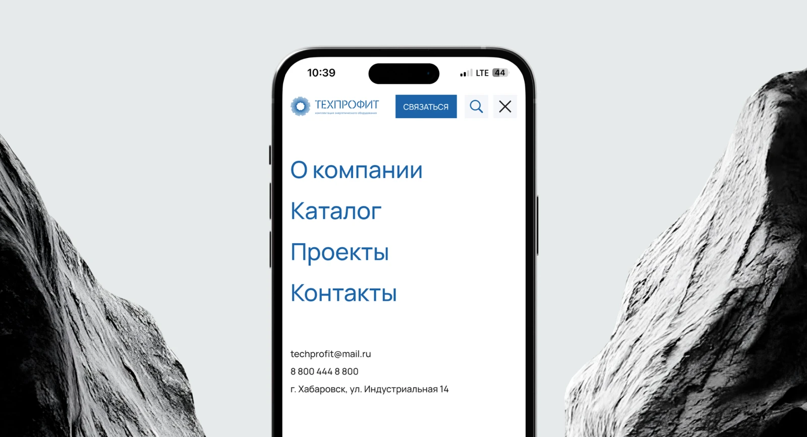 Техпрофит | сайт и бренд поставщика оборудования — Изображение №13 — Интерфейсы, Брендинг на Dprofile
