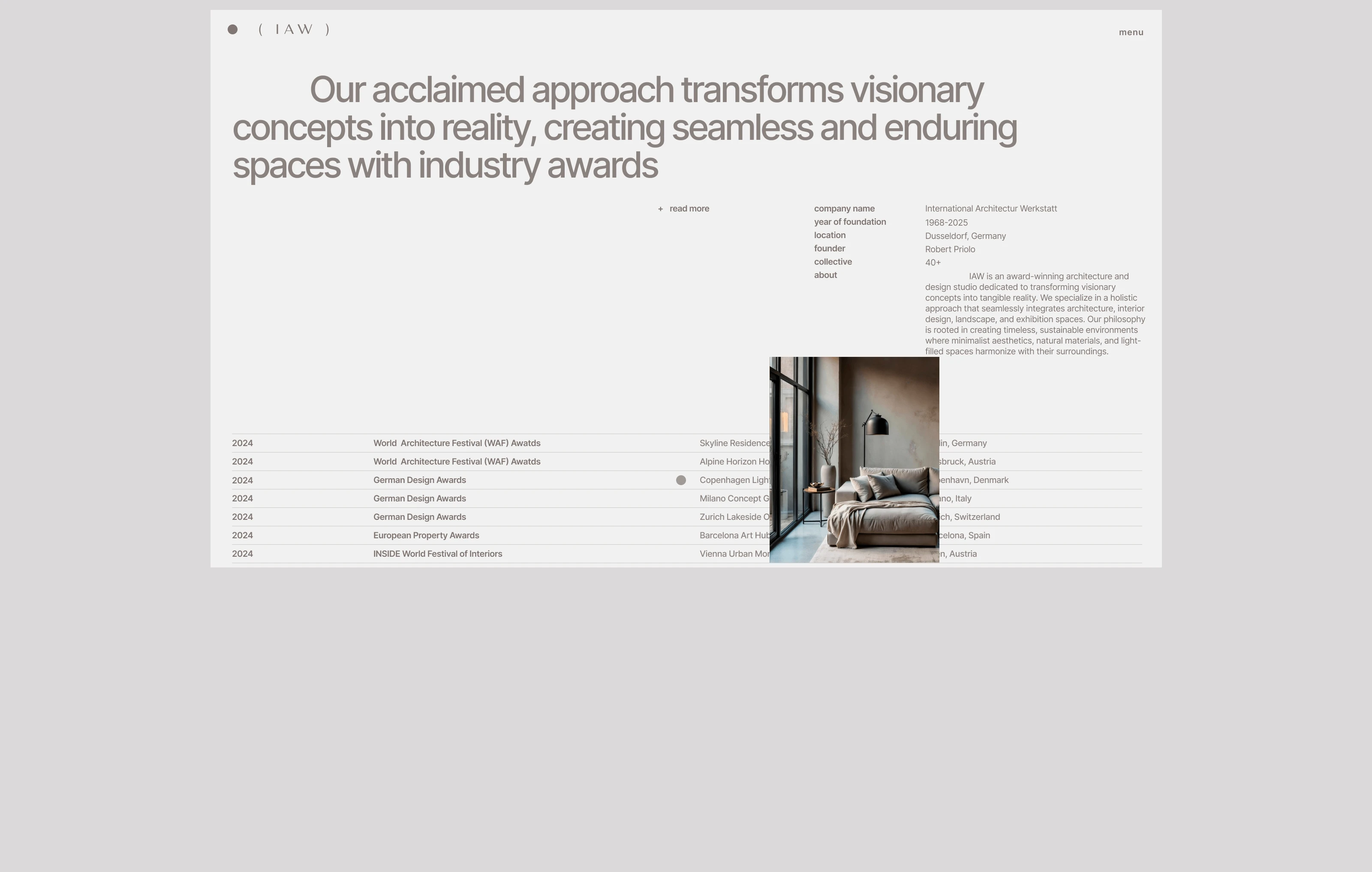 (   I A W   ) — International Architectur Werkstatt — Изображение №19 — Интерфейсы, Брендинг на Dprofile