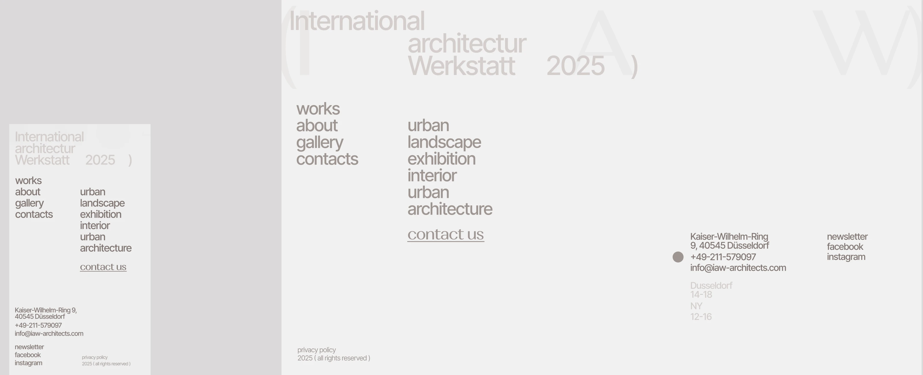 (   I A W   ) — International Architectur Werkstatt — Изображение №26 — Интерфейсы, Брендинг на Dprofile