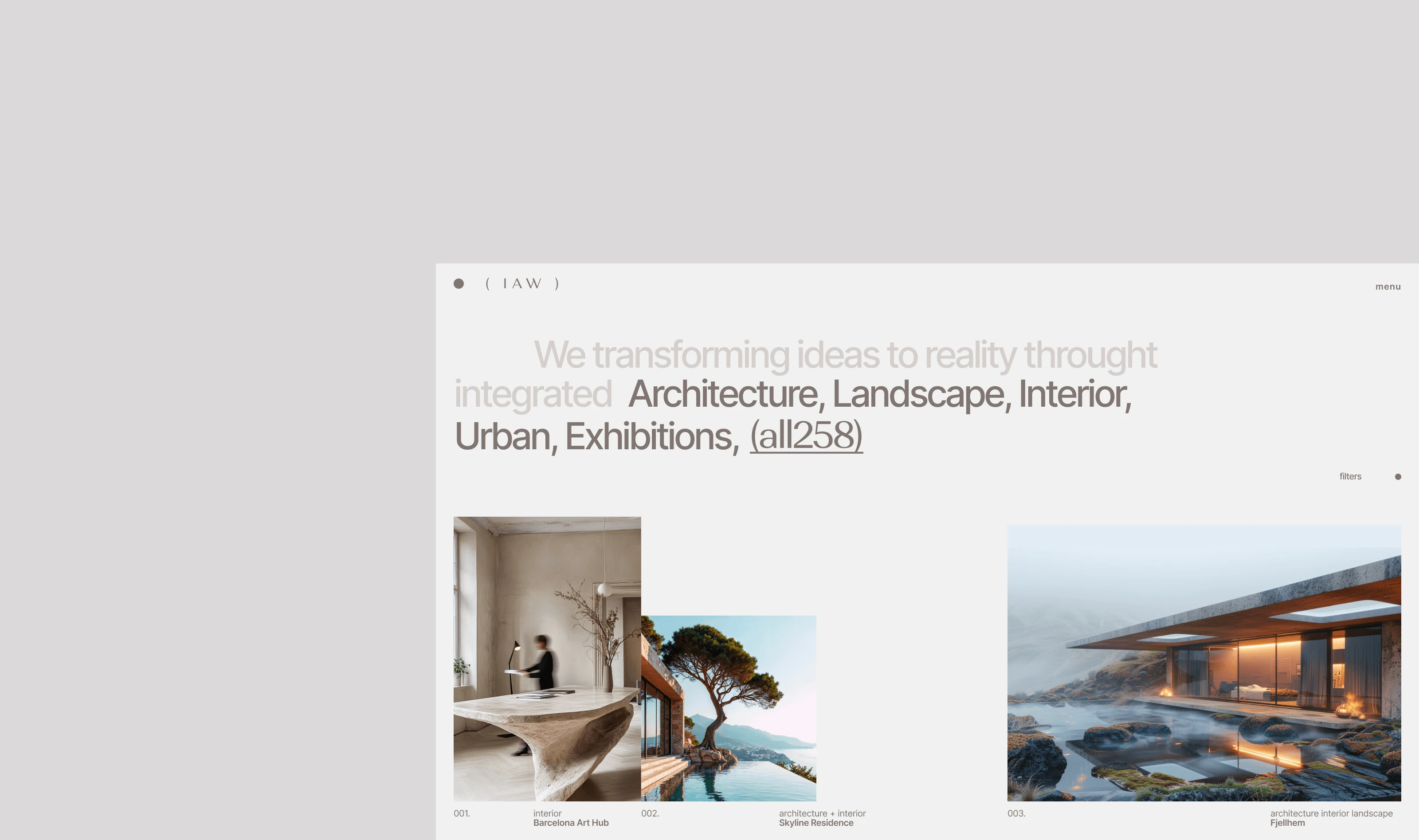(   I A W   ) — International Architectur Werkstatt — Изображение №8 — Интерфейсы, Брендинг на Dprofile