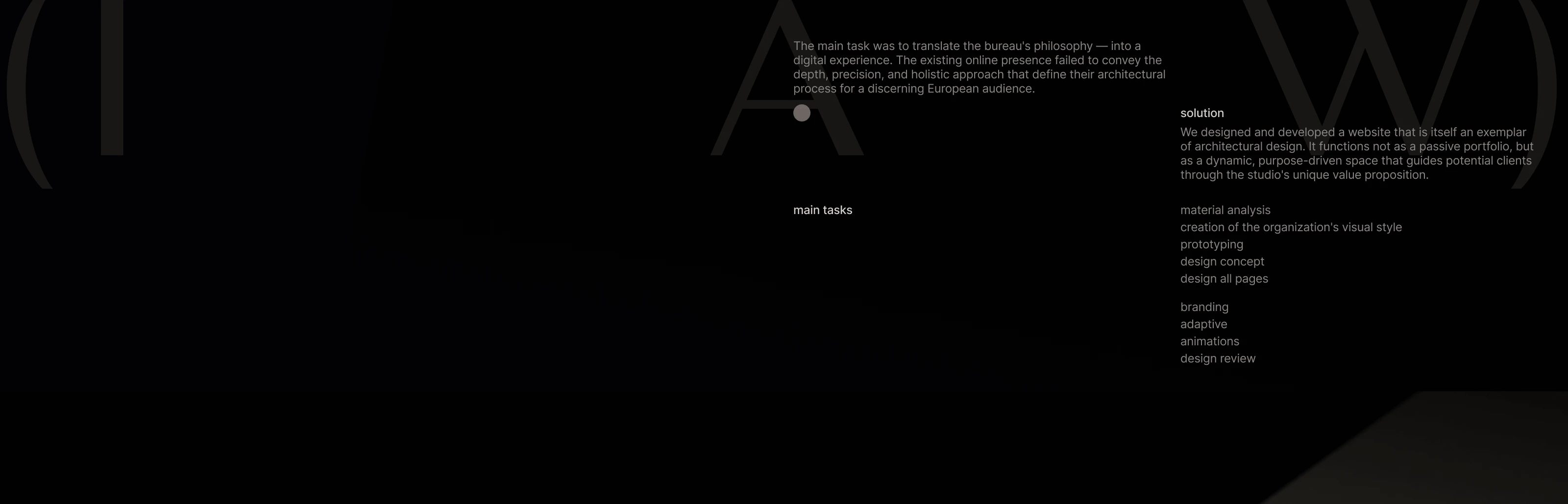 (   I A W   ) — International Architectur Werkstatt — Изображение №1 — Интерфейсы, Брендинг на Dprofile