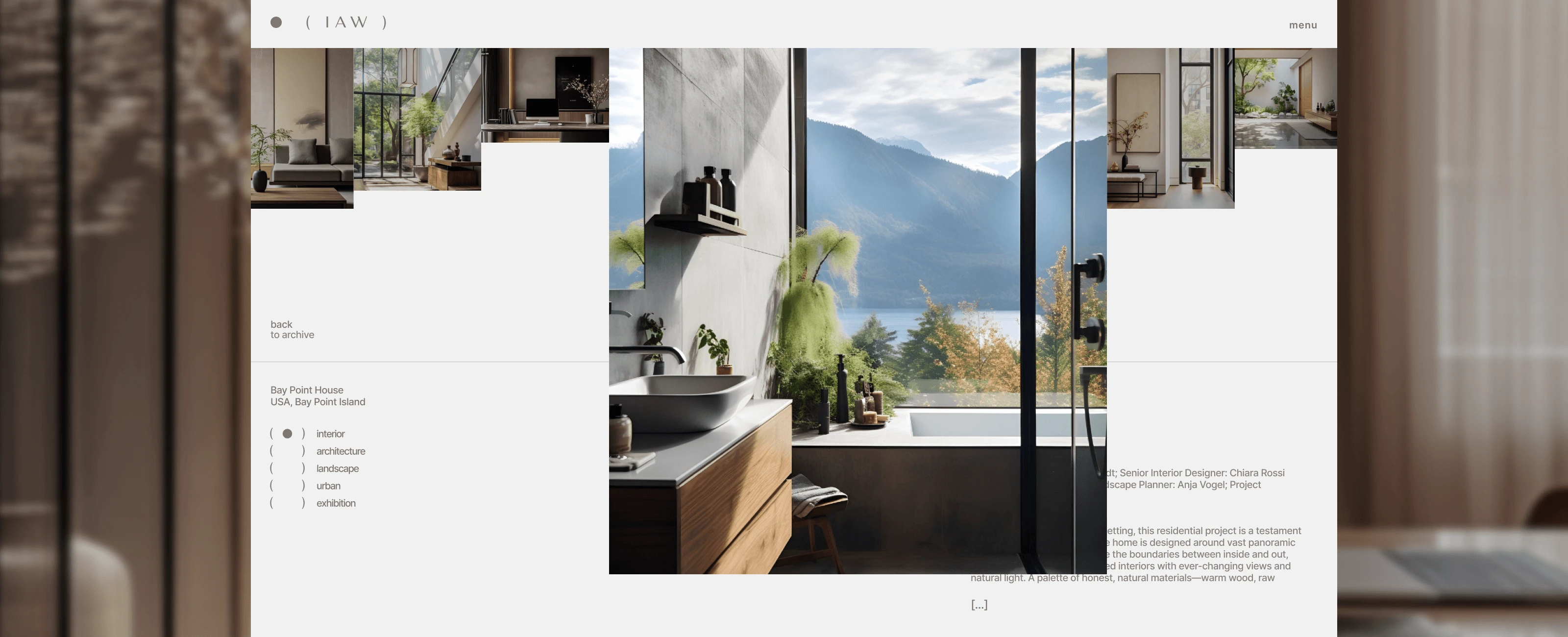 (   I A W   ) — International Architectur Werkstatt — Изображение №15 — Интерфейсы, Брендинг на Dprofile